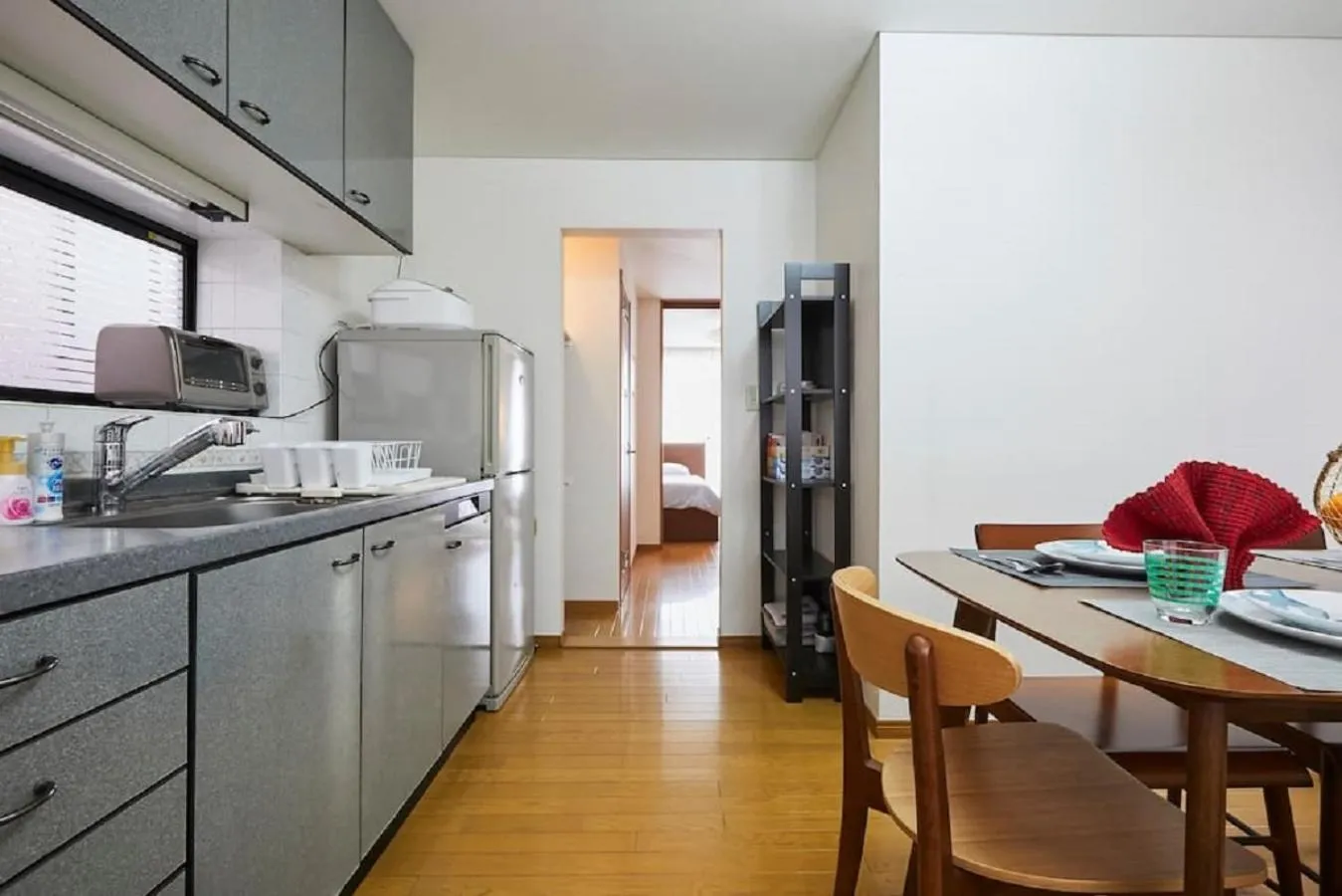 Kitchen or kitchenette in F1-Upmarket Huose in Shinjuku