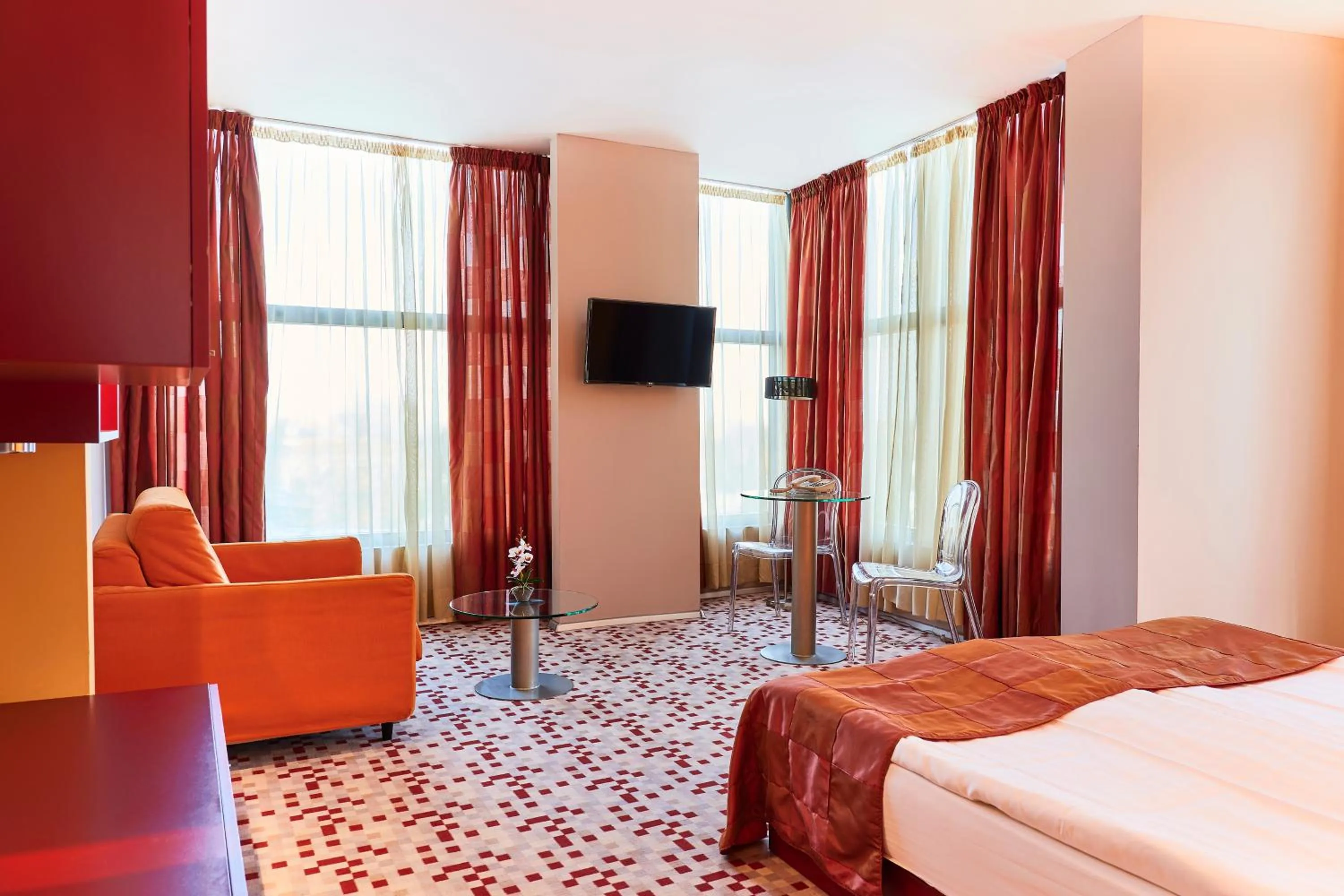 TV and multimedia, Bed in Monet Hotel