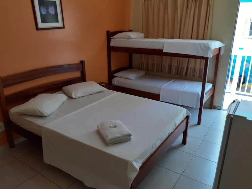 Bed in Pousada Raio de Sol