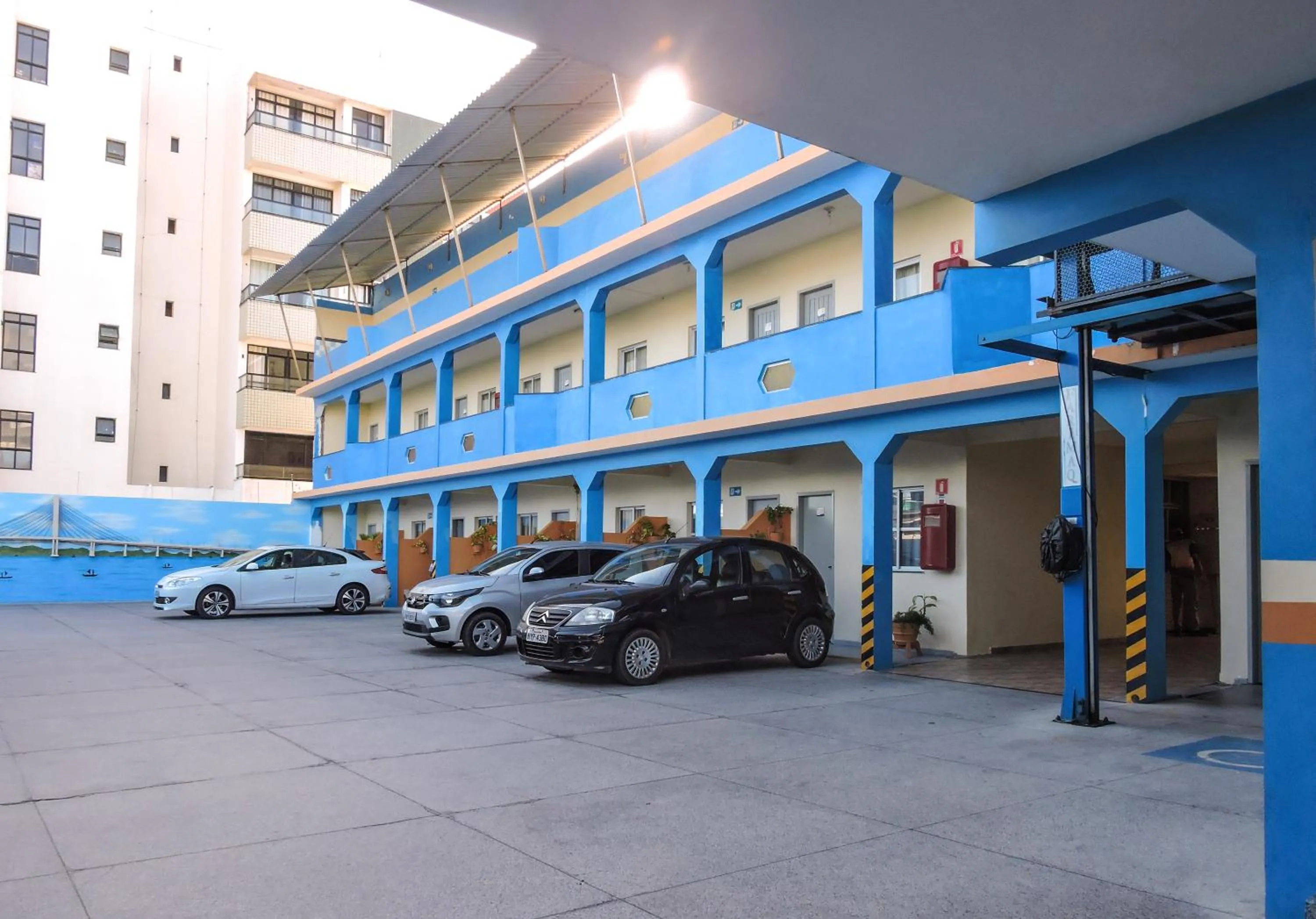 Patio in Pousada Raio de Sol