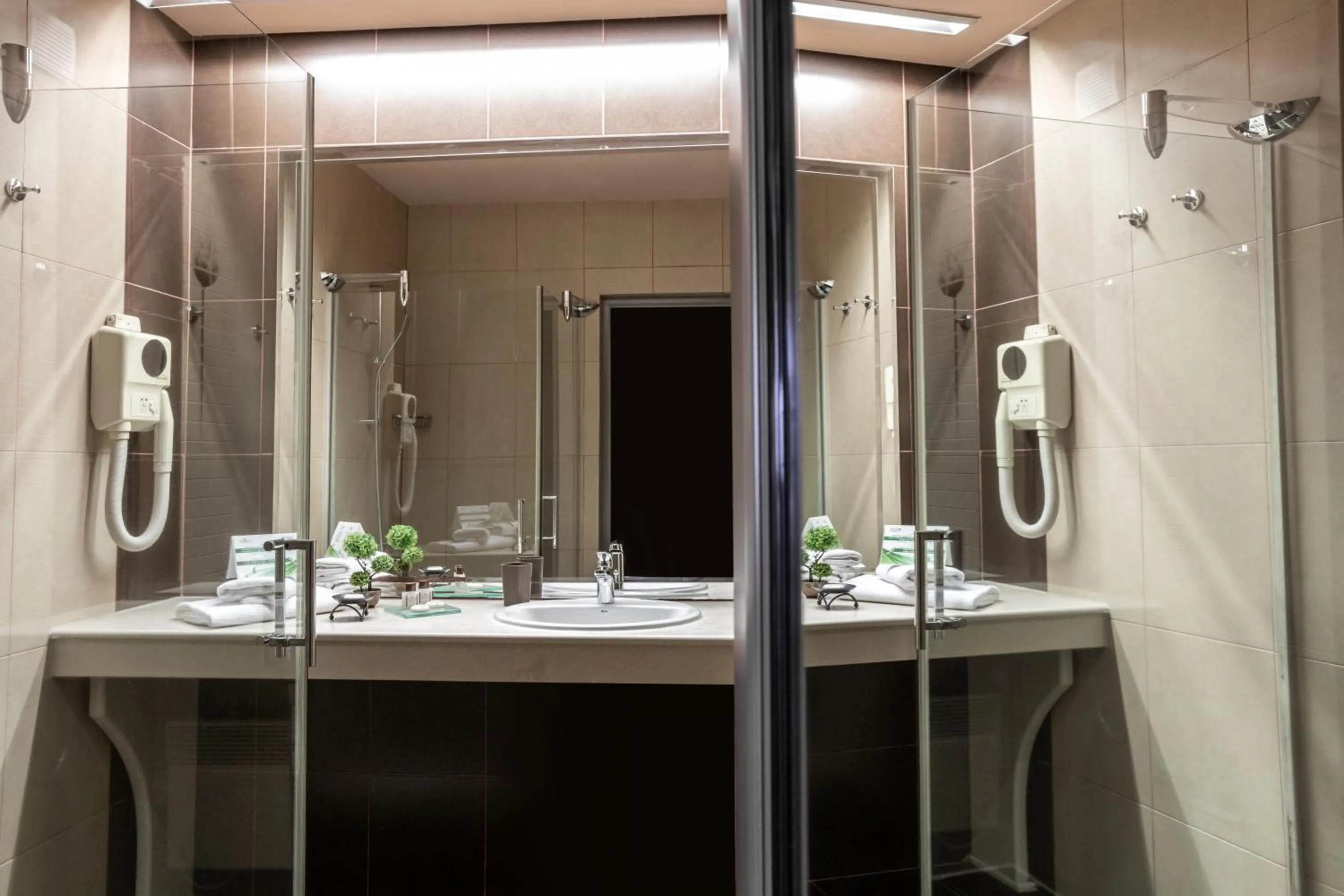 Shower in Business Hotel Plovdiv - Central Location