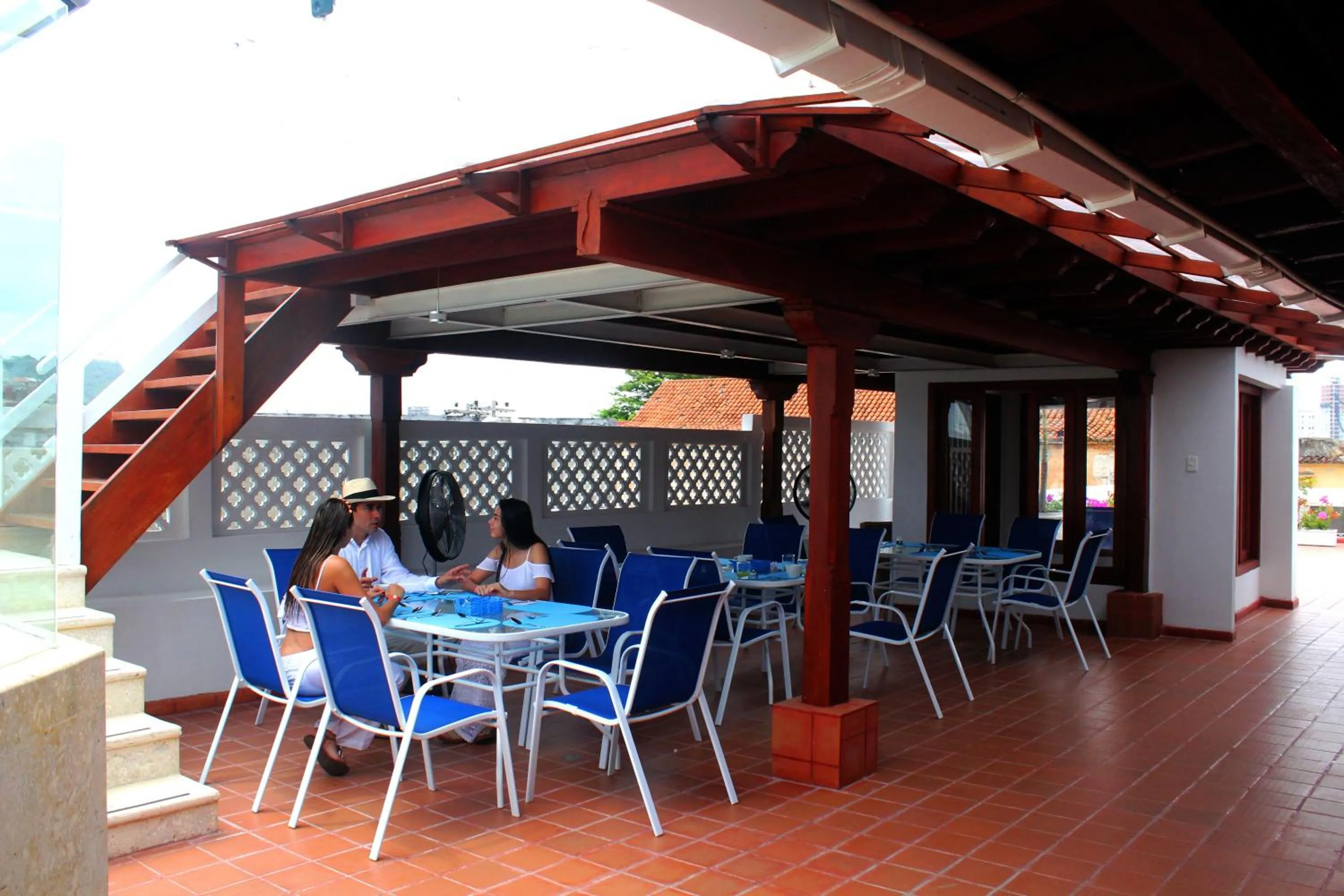 Restaurant/places to eat in Casa Villa Colonial By Akel Hotels