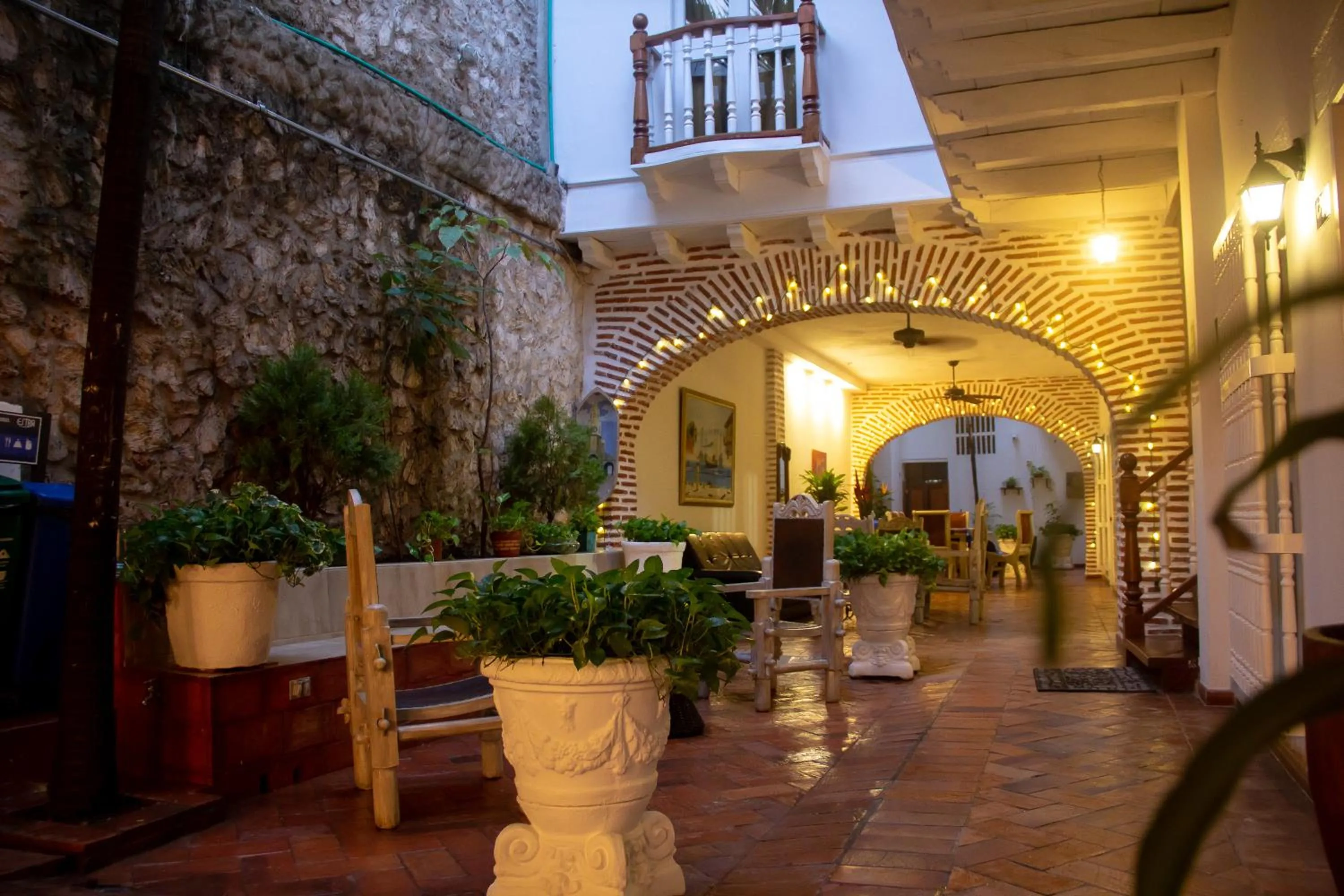 Patio in Casa Villa Colonial By Akel Hotels