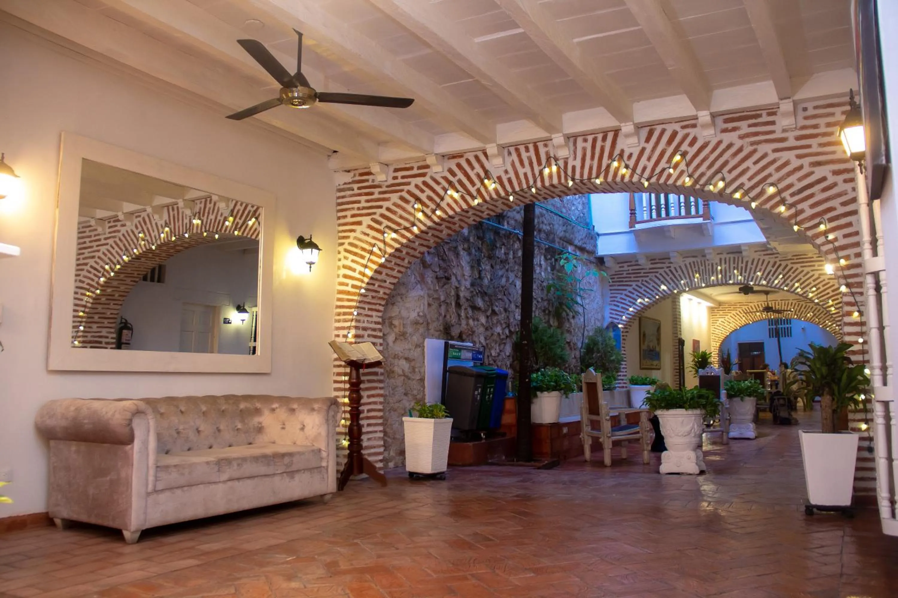 Lobby or reception in Casa Villa Colonial By Akel Hotels