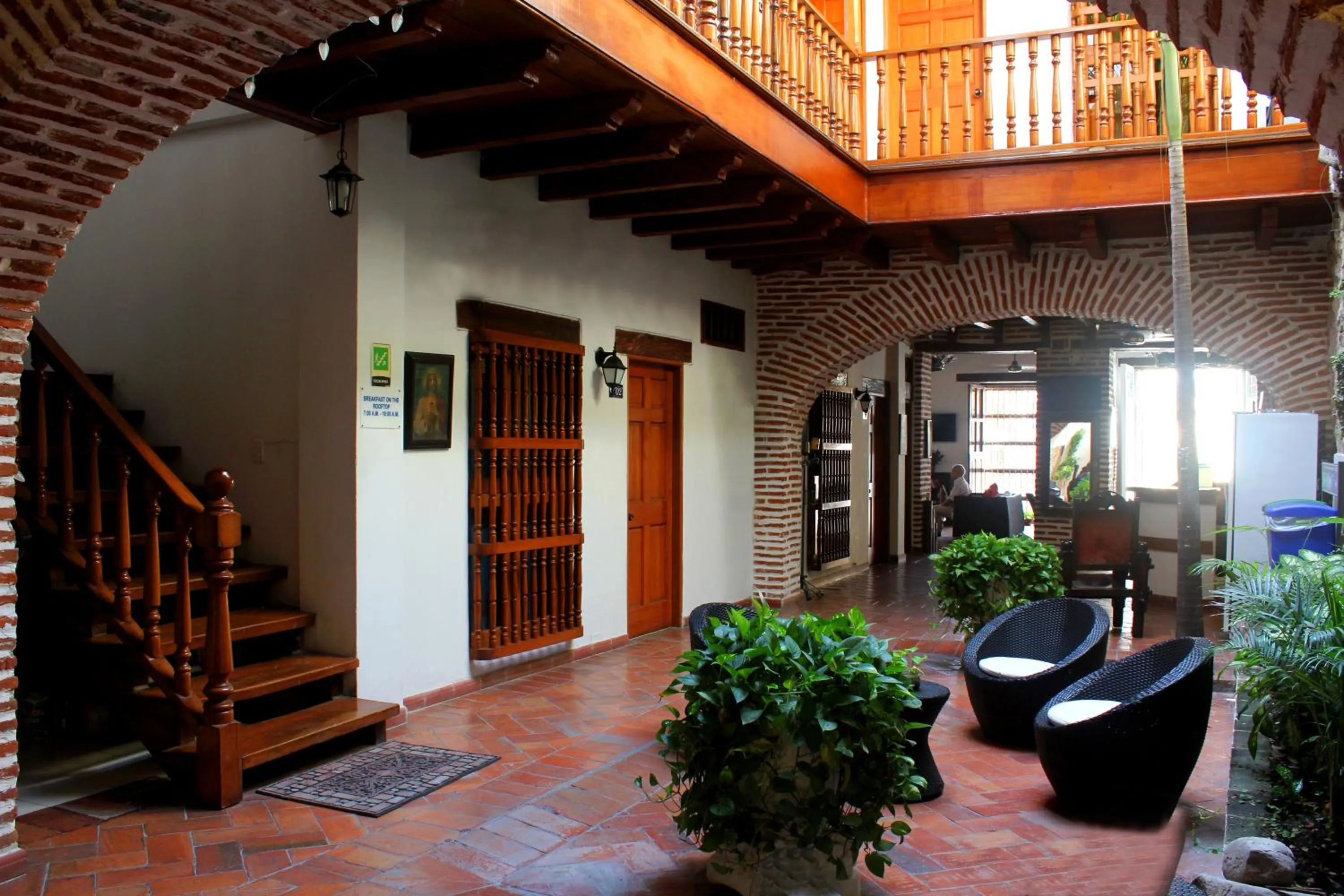 Patio in Casa Villa Colonial By Akel Hotels