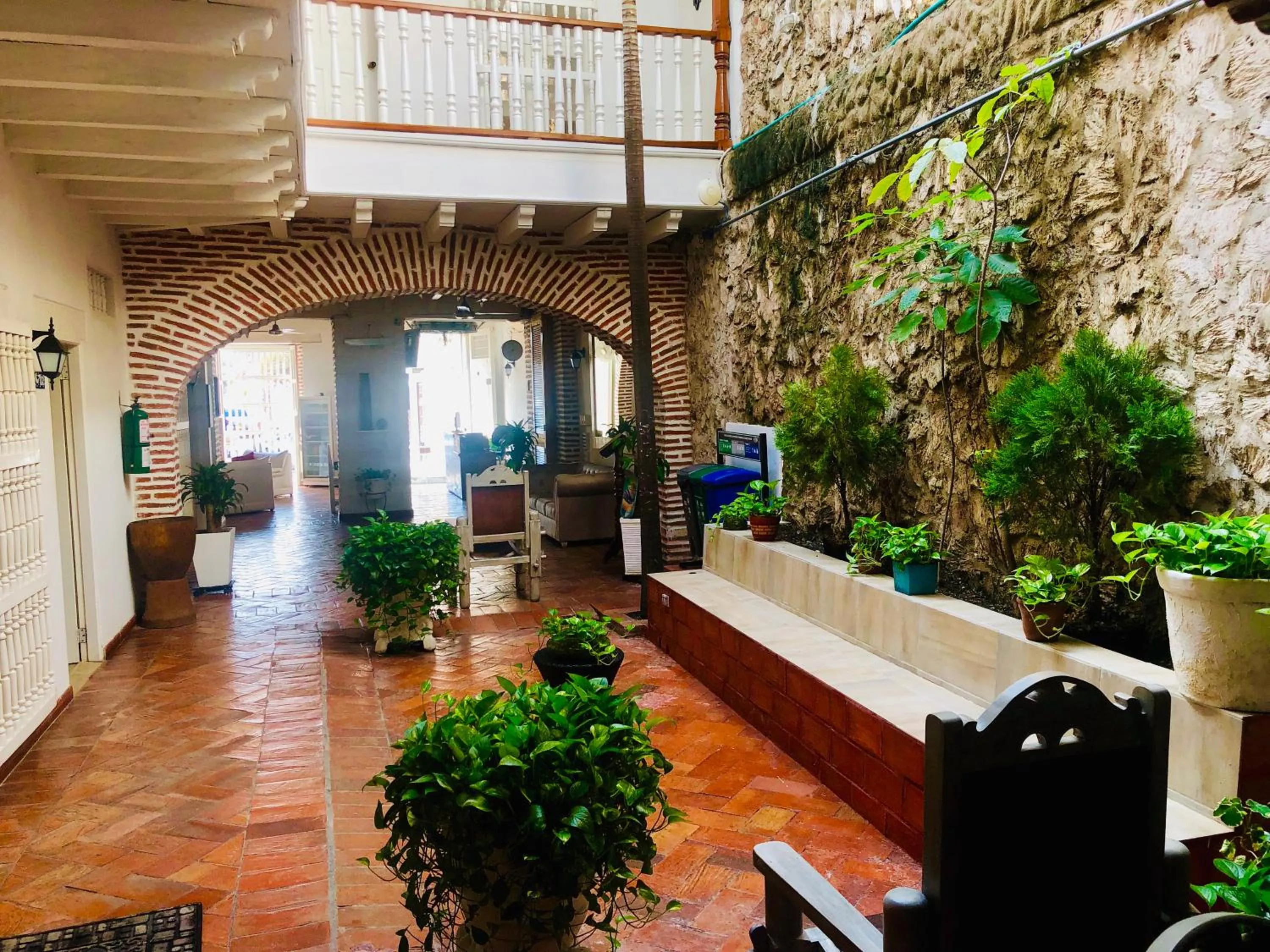 Patio in Casa Villa Colonial By Akel Hotels
