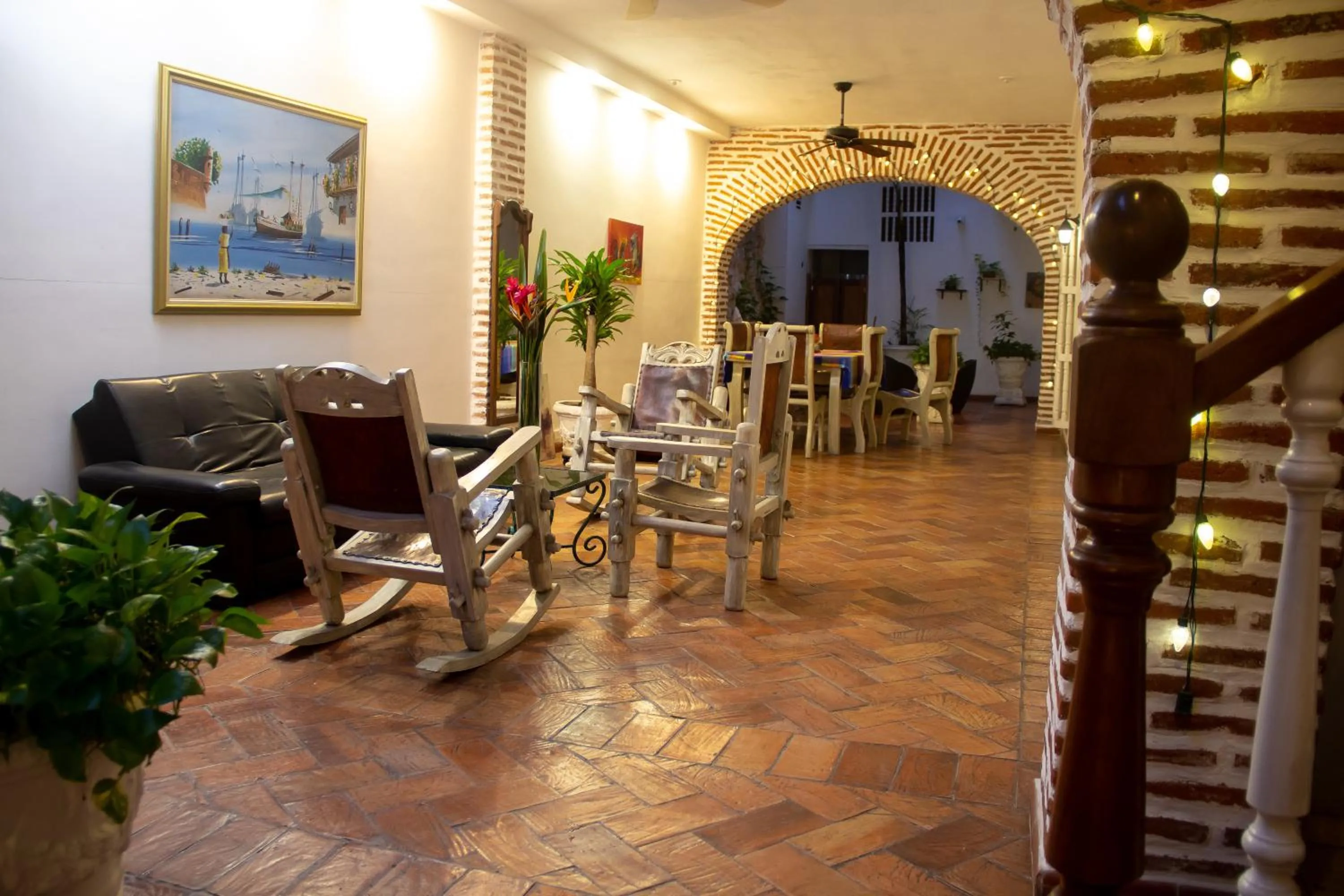Lobby or reception in Casa Villa Colonial By Akel Hotels