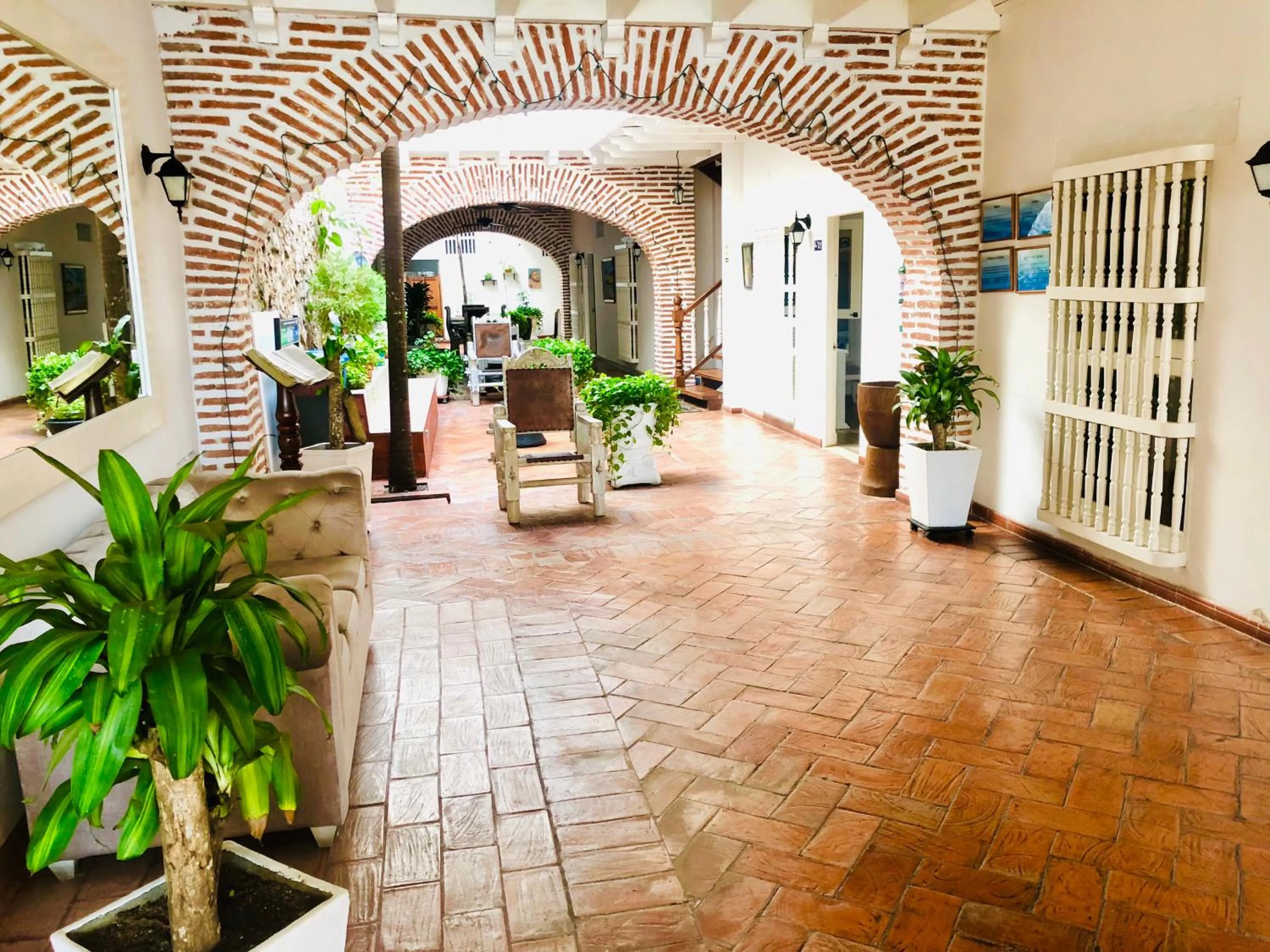 Patio in Casa Villa Colonial By Akel Hotels