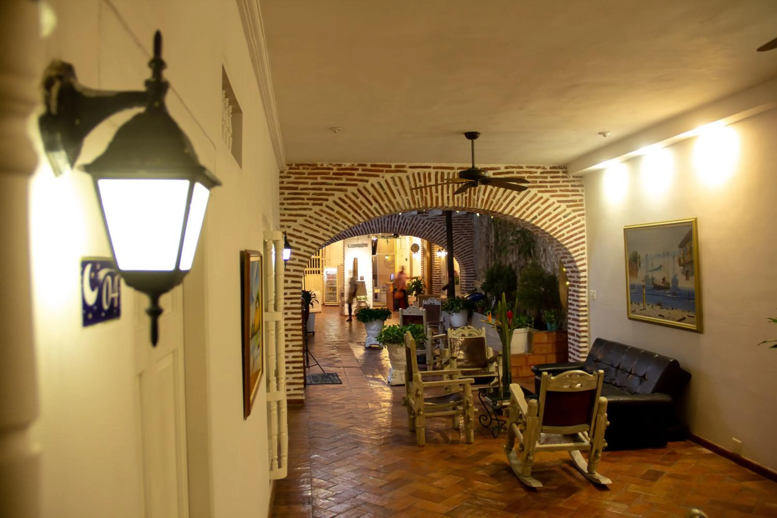 Communal lounge/ TV room in Casa Villa Colonial By Akel Hotels