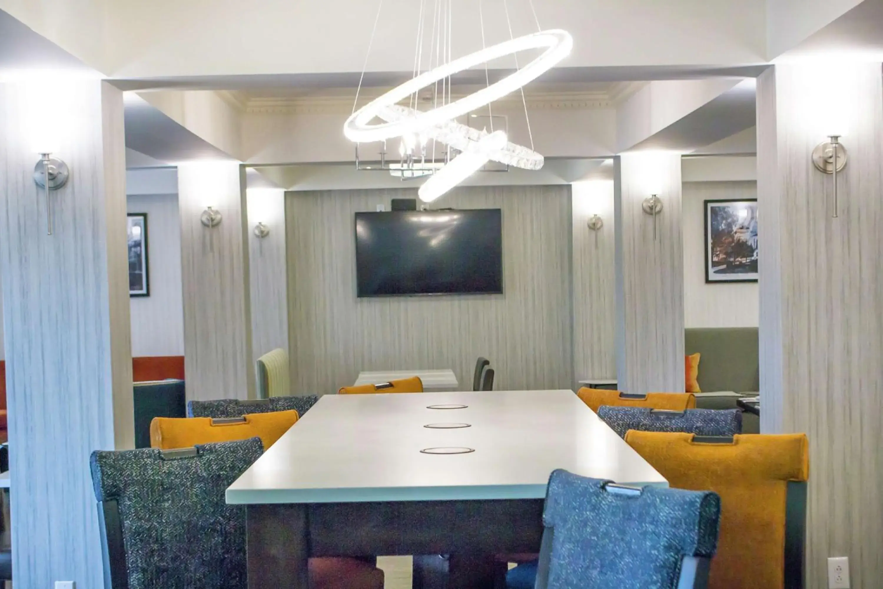 Lobby or reception in Hampton Inn Marion Lobby or reception in Hampton Inn Marion