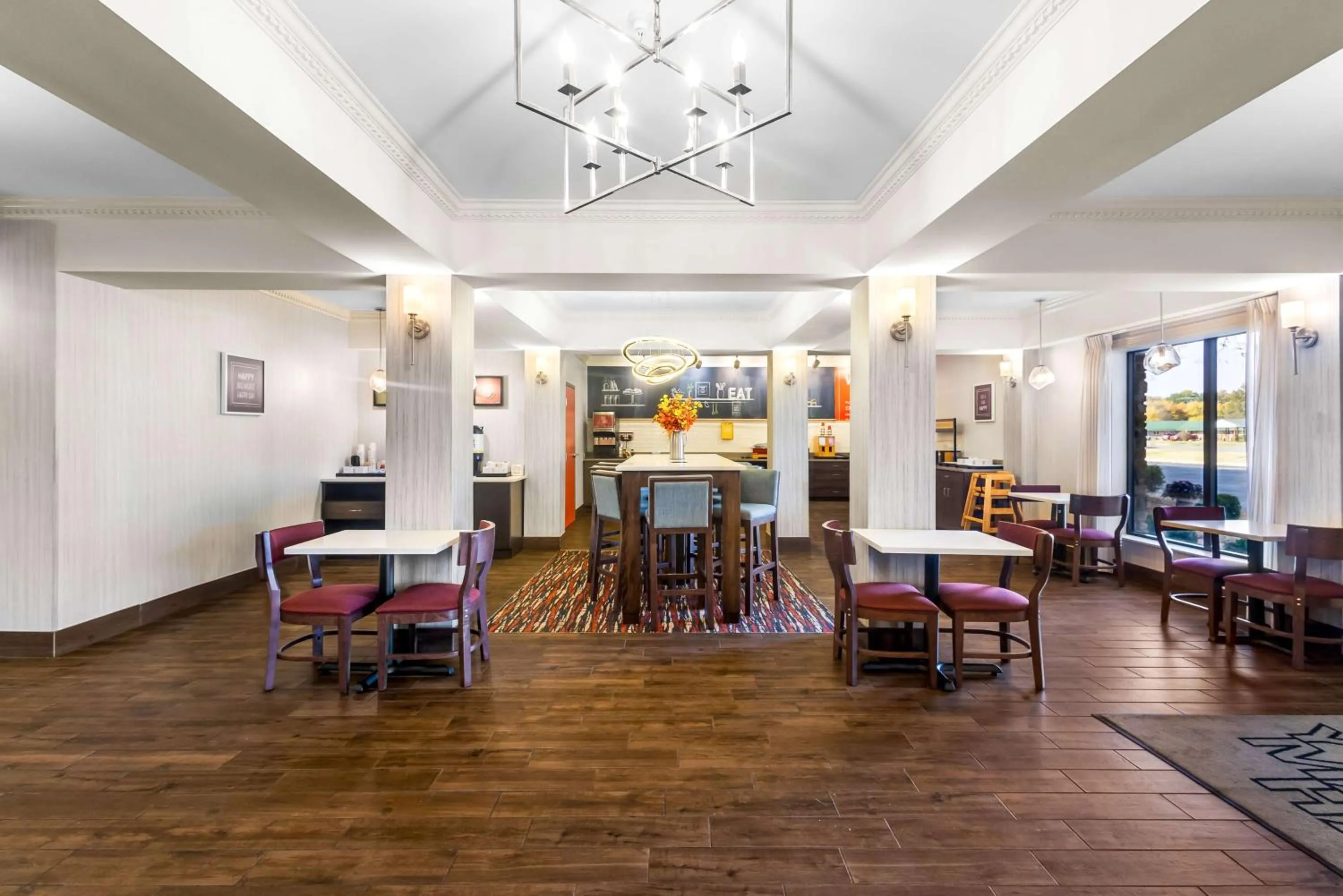 Breakfast in Hampton Inn Marion