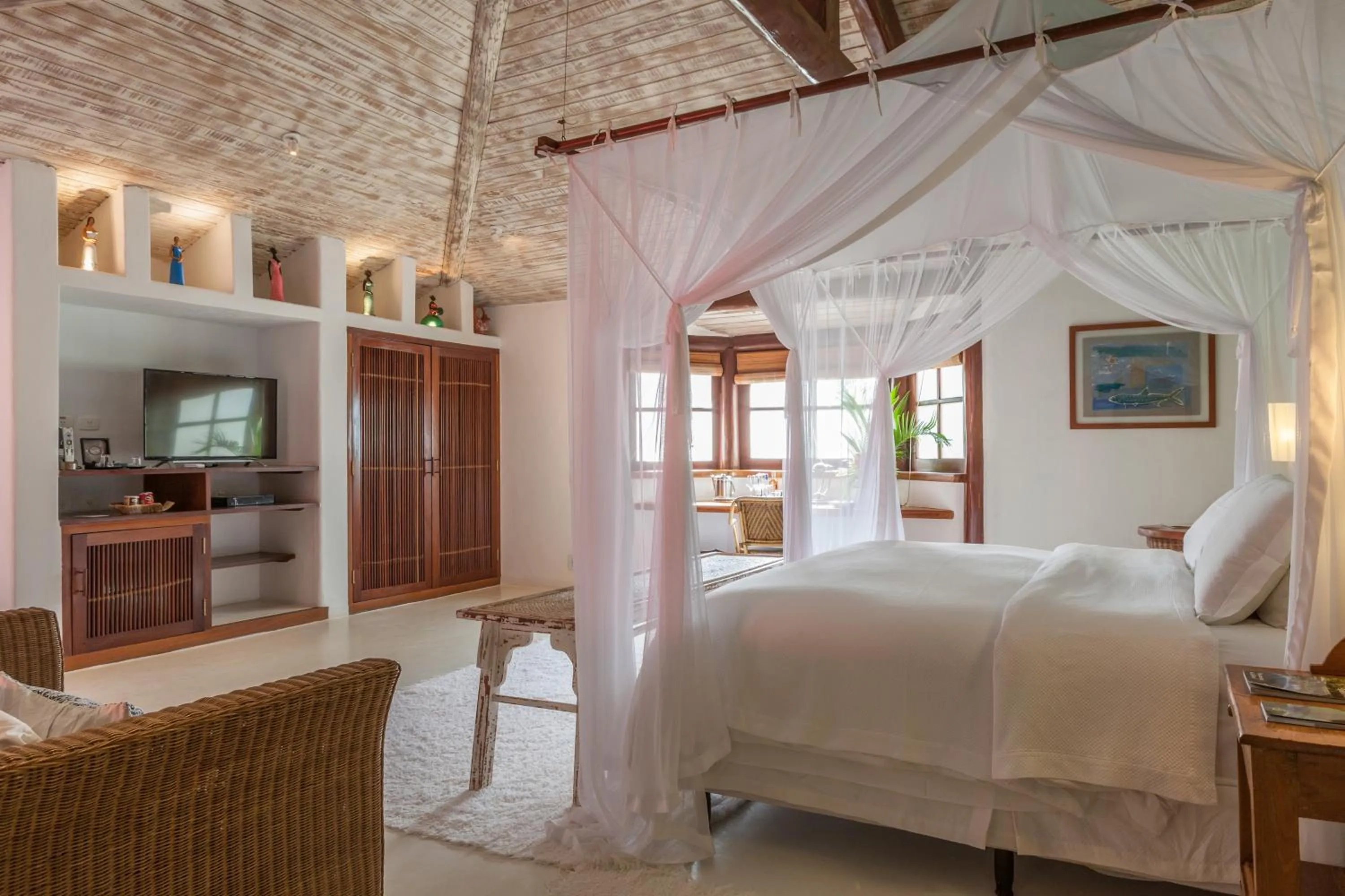 Bed in Pousada Estrela D' Água