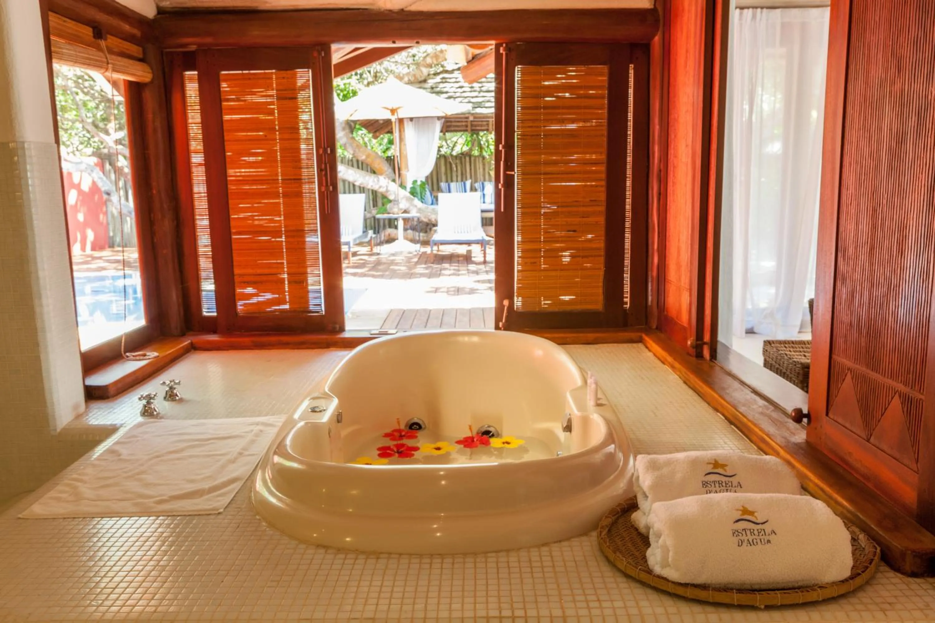 Bathroom in Pousada Estrela D' Água