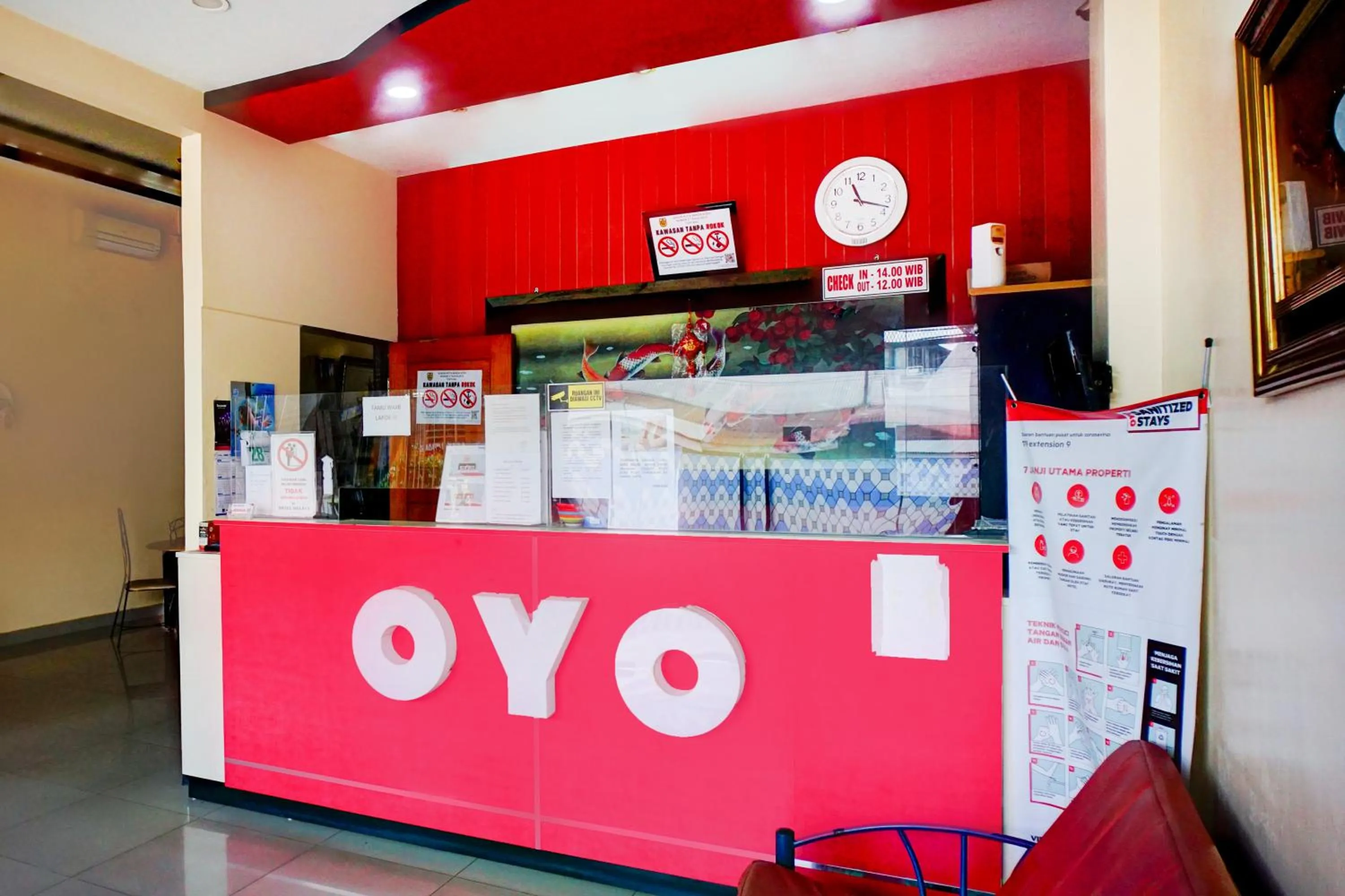 Lobby or reception in Collection O Banda Aceh near Masjid Raya Baiturrahman formerly Hotel Mulana