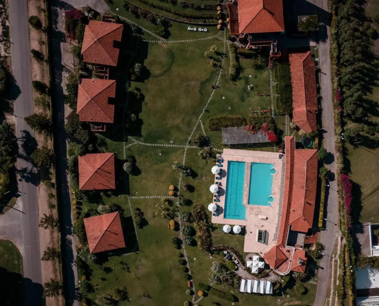 Bird's eye view in Il Belvedere Bird's eye view in Il Belvedere