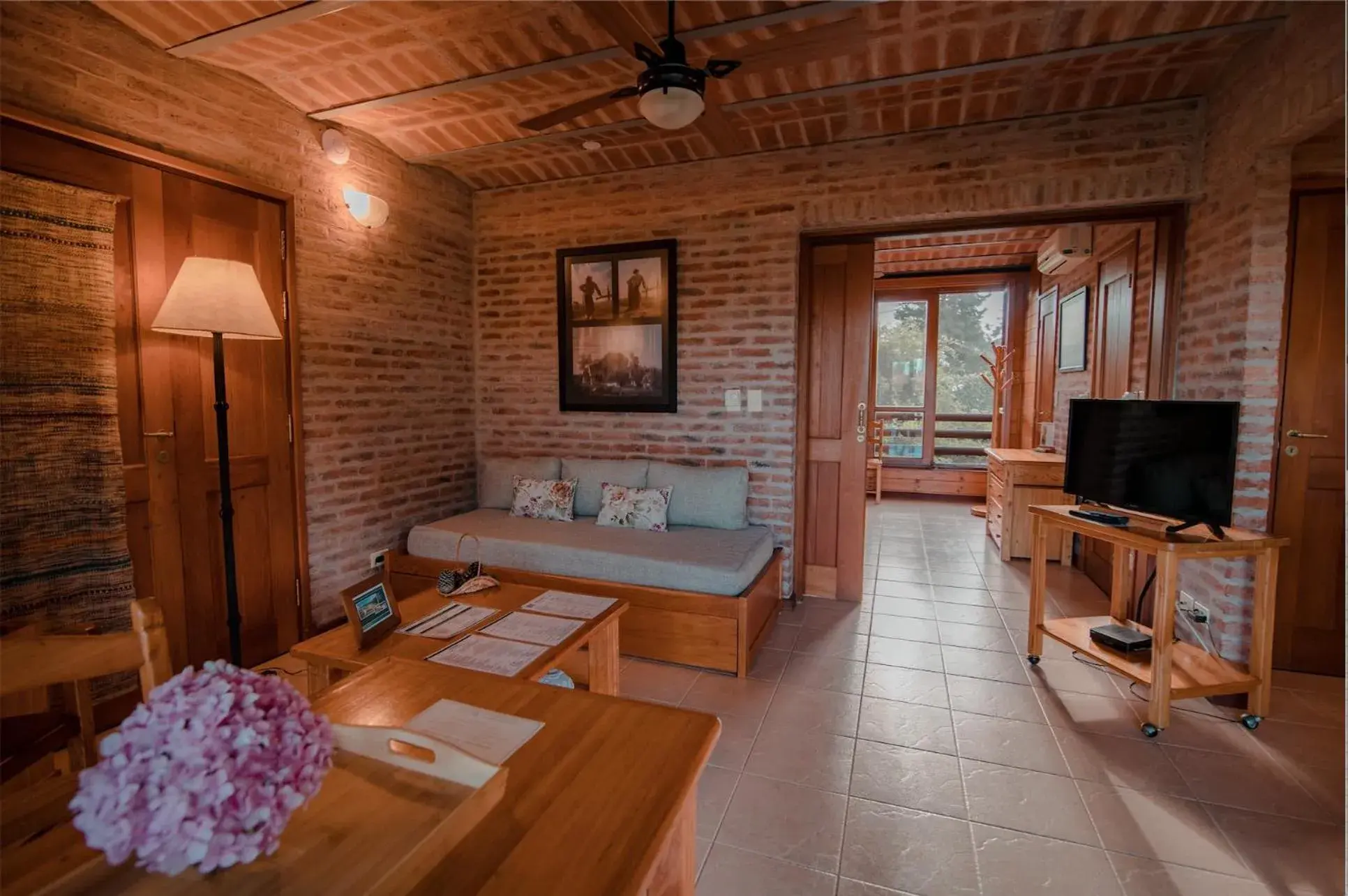 Living room in Il Belvedere Living room in Il Belvedere