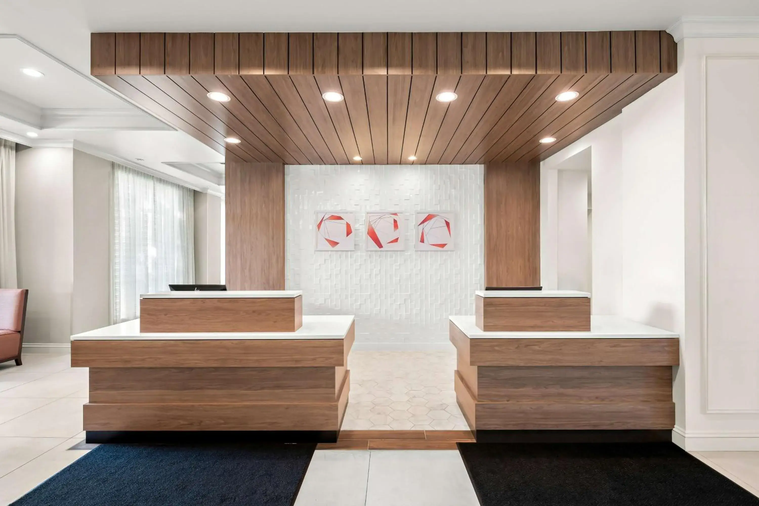 Lobby or reception in Hilton Garden Inn Suffolk Riverfront Lobby or reception in Hilton Garden Inn Suffolk Riverfront