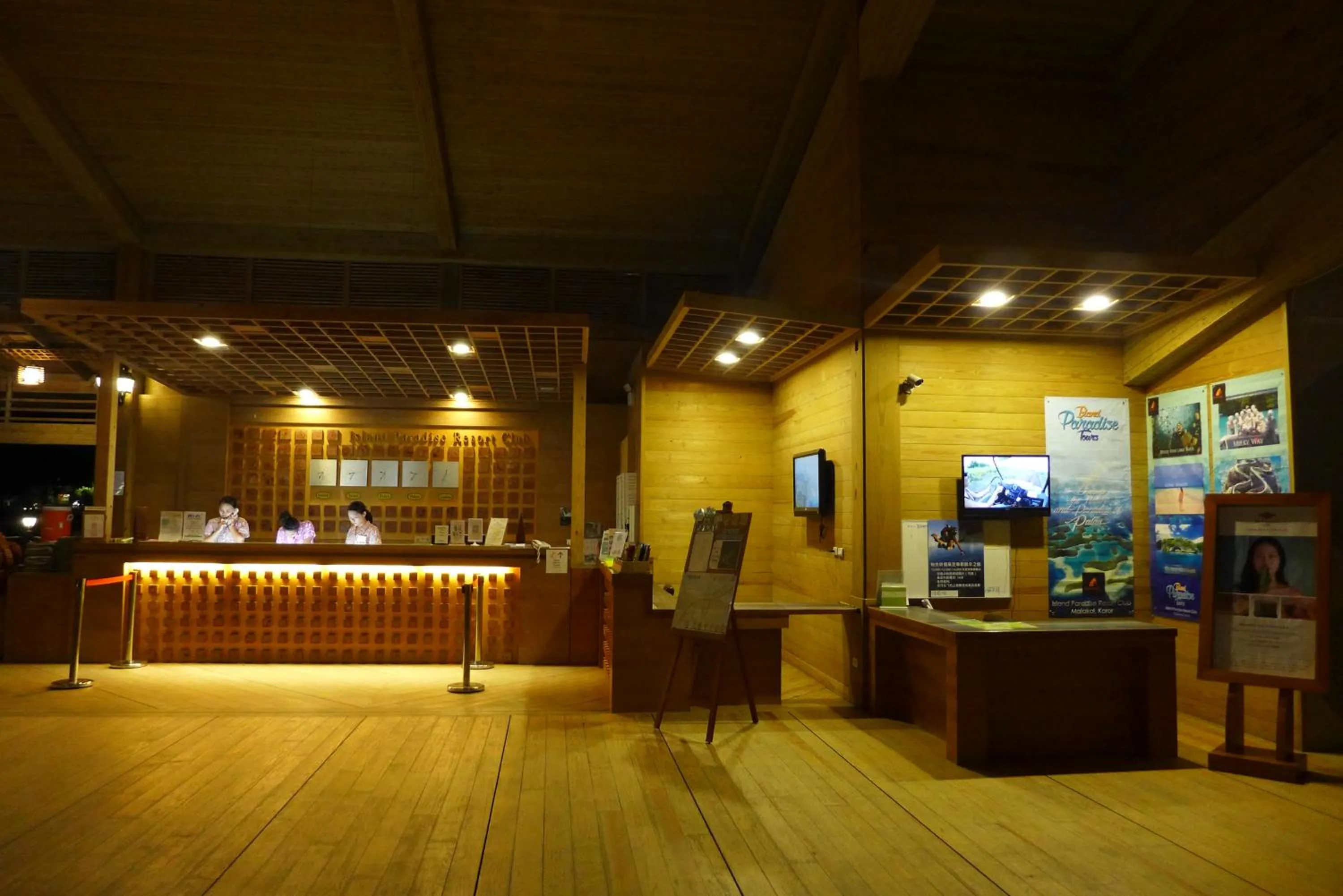 Staff in Island Paradise Resort Club