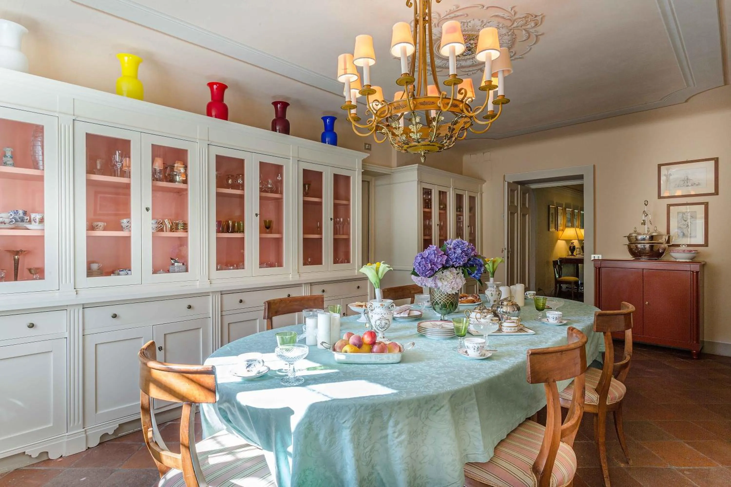 Kitchen or kitchenette in Coselli 's Collection. Luxury Villas Rental