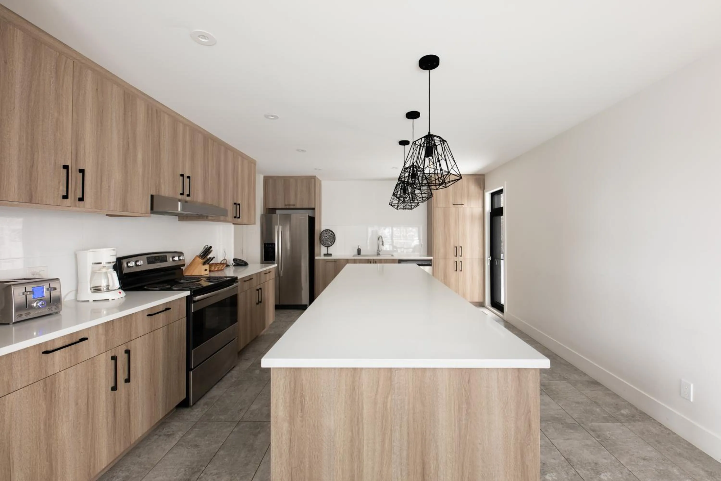 Kitchen or kitchenette in Auberge de la Montagne Coupée