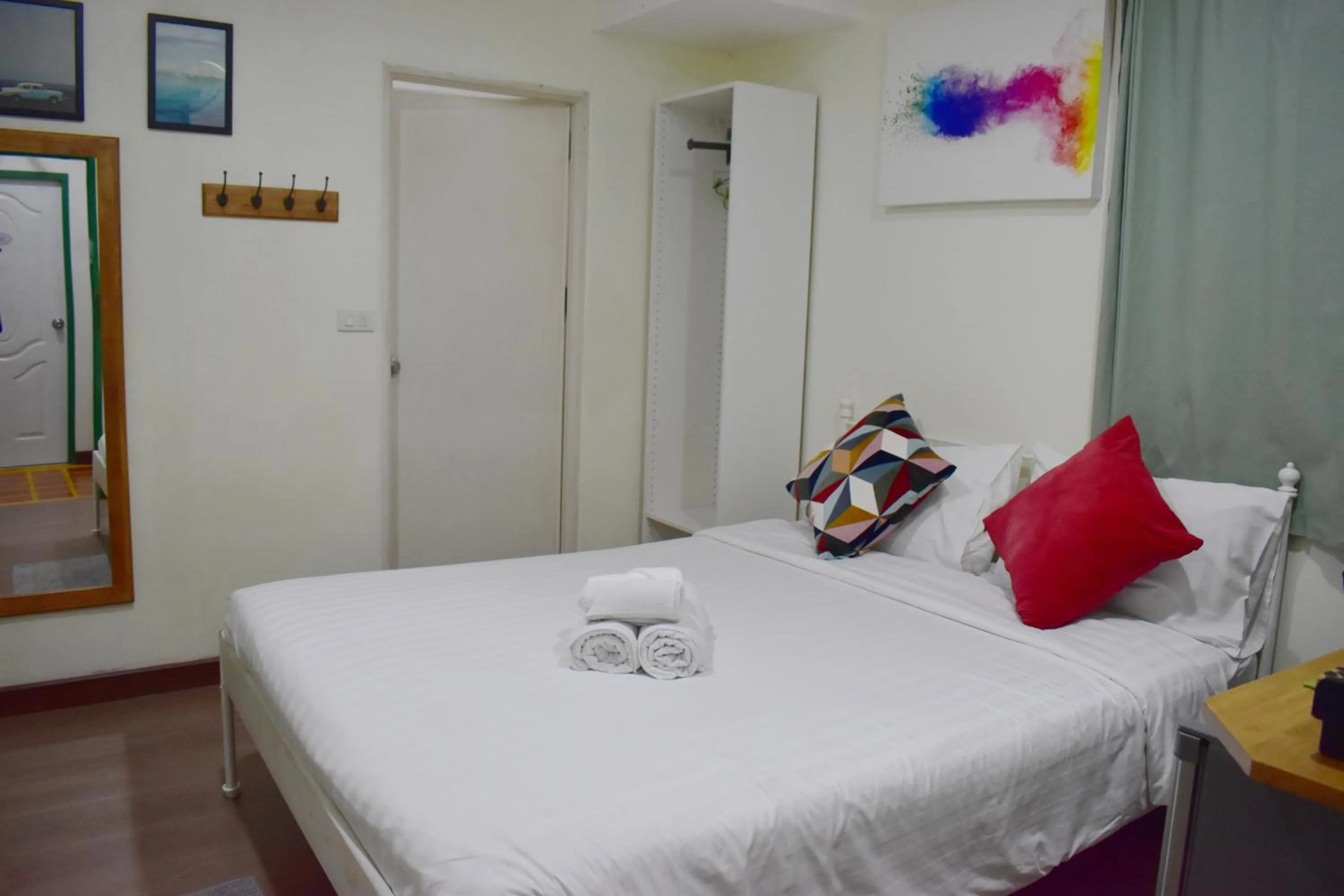 Bedroom, Bed in Greenery Hostel