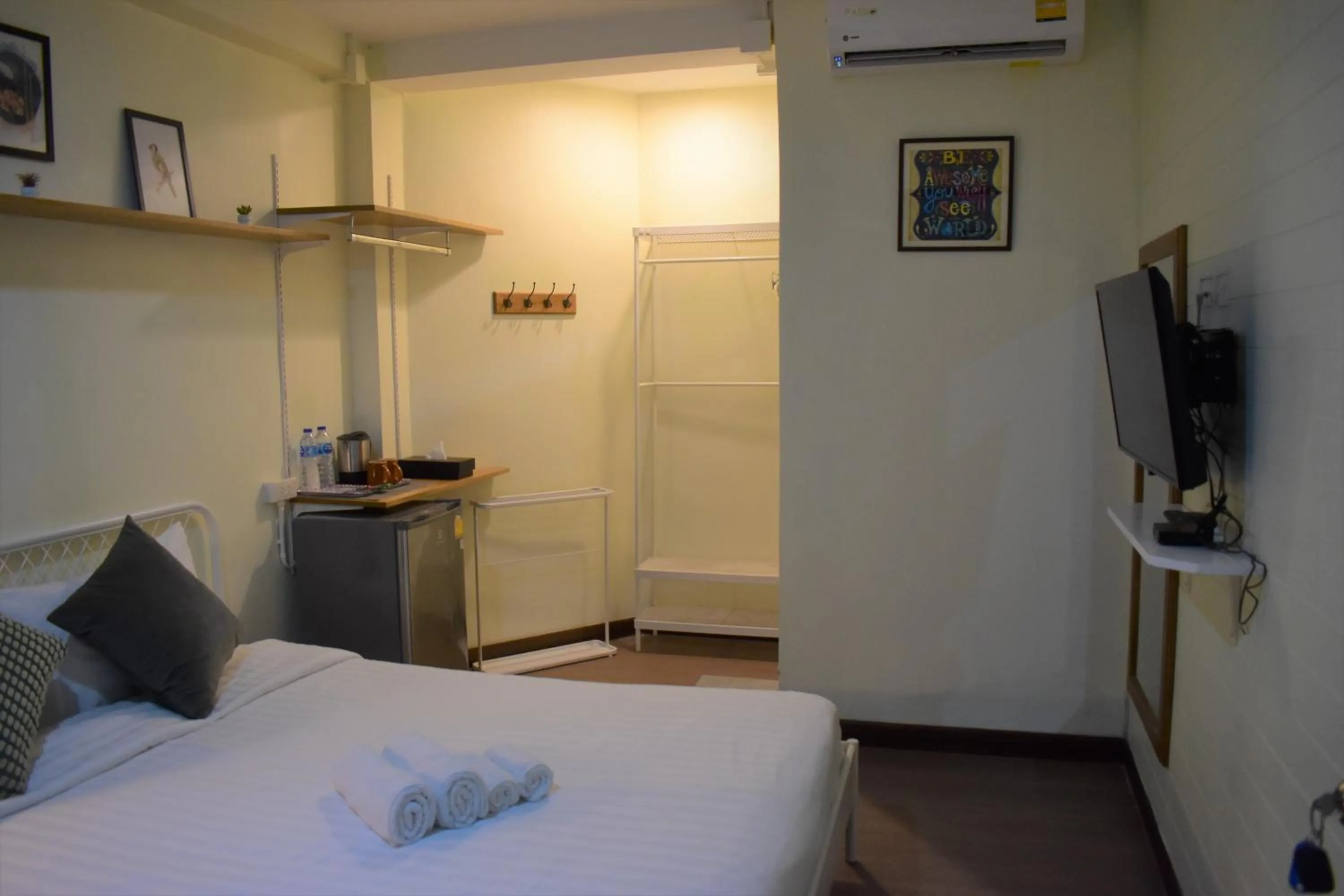 Bedroom, Bed in Greenery Hostel