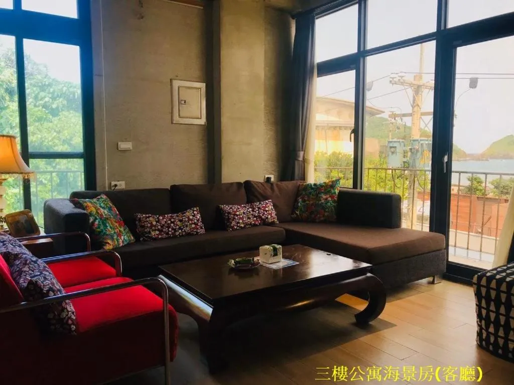 Living room in Sea Forest Homestay