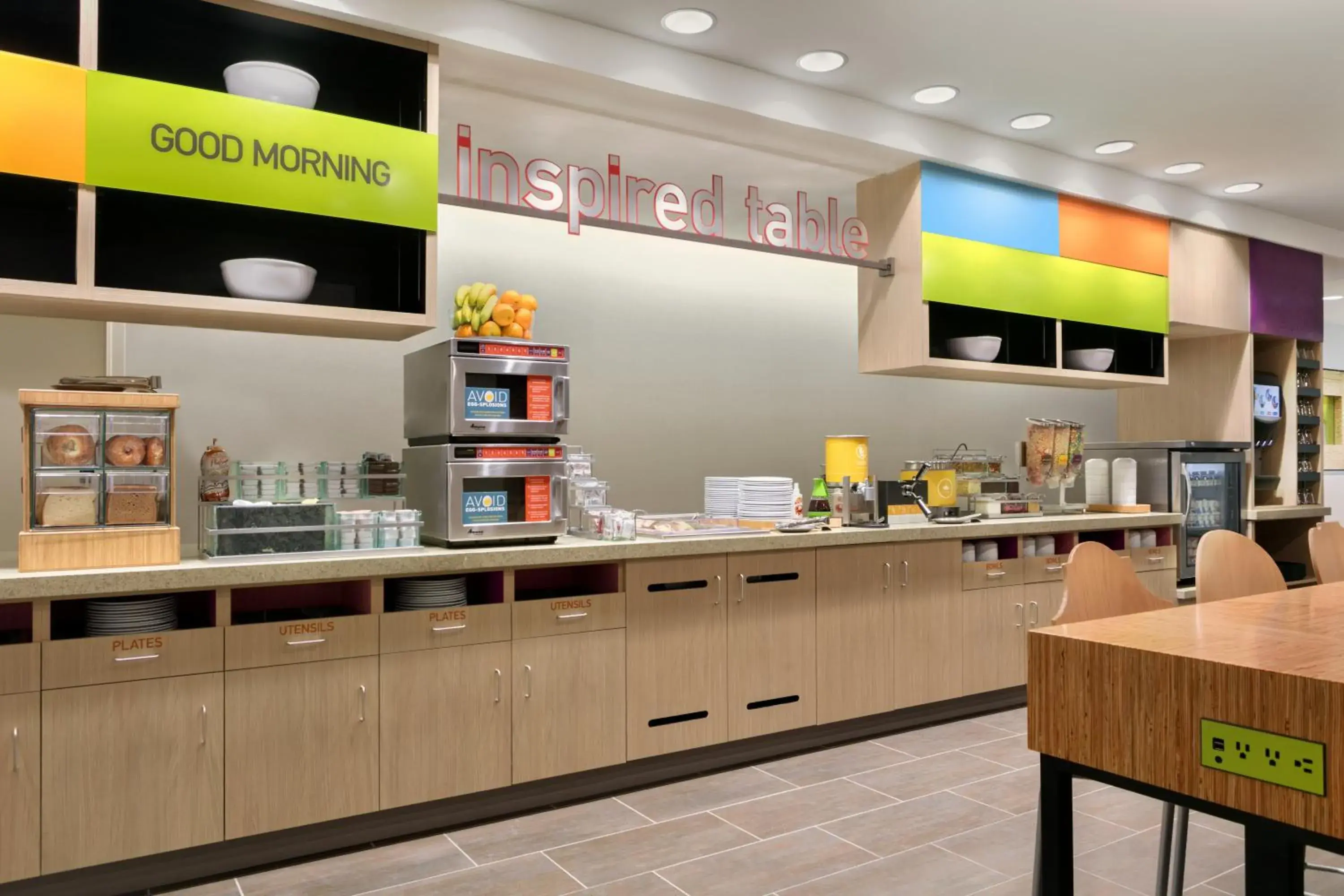 Breakfast in Home2 Suites By Hilton Williamsville Buffalo Airport Breakfast in Home2 Suites By Hilton Williamsville Buffalo Airport