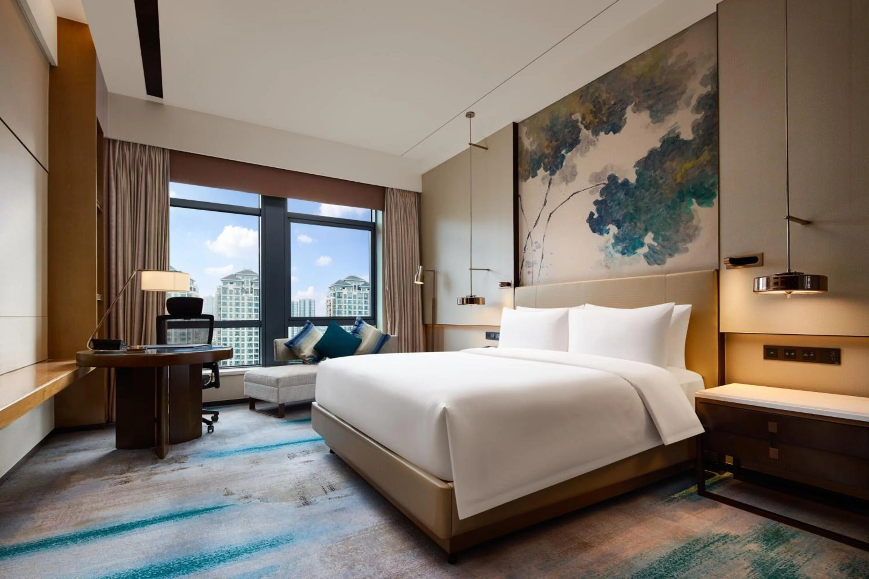 Photo of the whole room, Bed in Grand New Century Hotel, Hangzhou Boao, A Tribute Portfolio Hotel