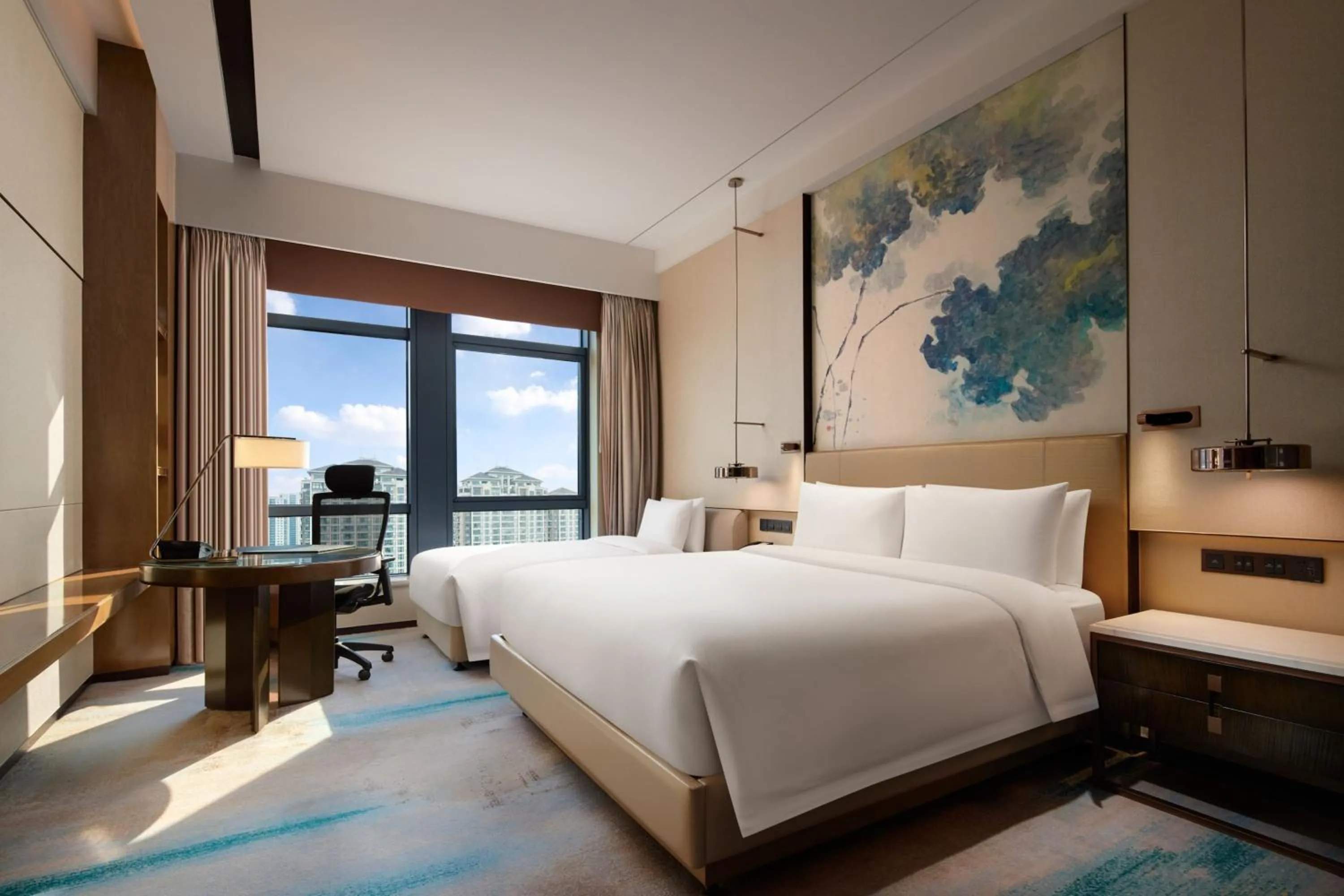 Photo of the whole room, Bed in Grand New Century Hotel, Hangzhou Boao, A Tribute Portfolio Hotel