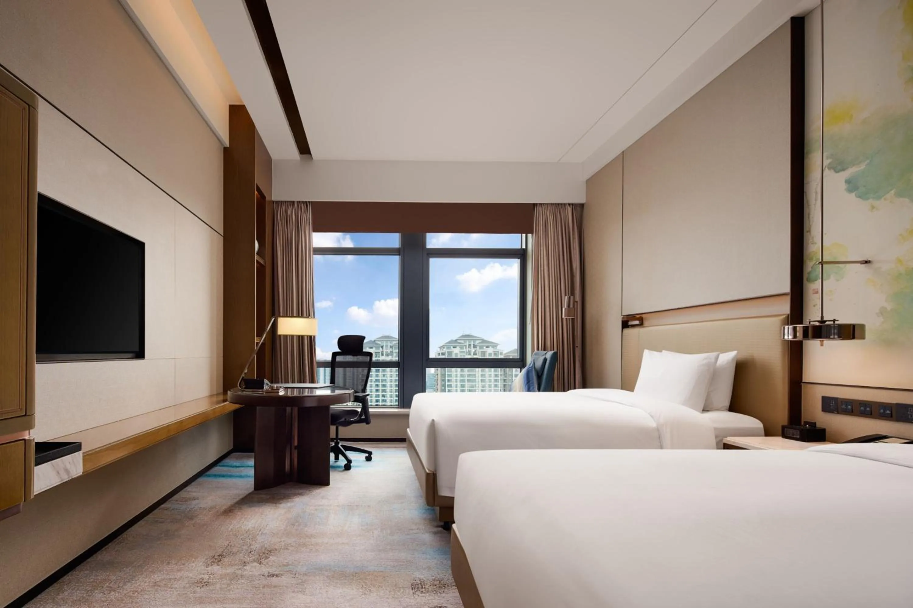 Photo of the whole room, Bed in Grand New Century Hotel, Hangzhou Boao, A Tribute Portfolio Hotel