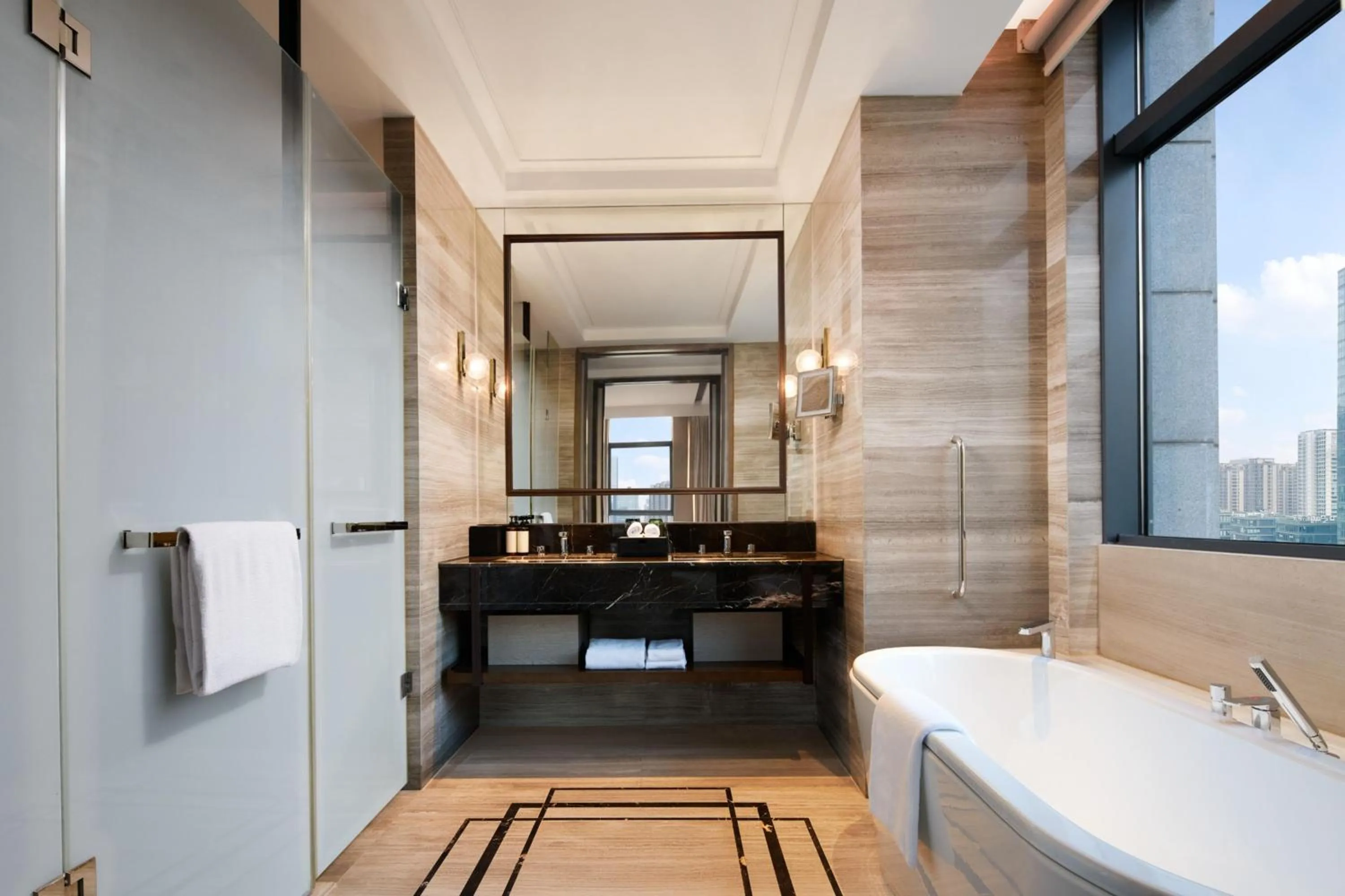 Bathroom in Grand New Century Hotel, Hangzhou Boao, A Tribute Portfolio Hotel