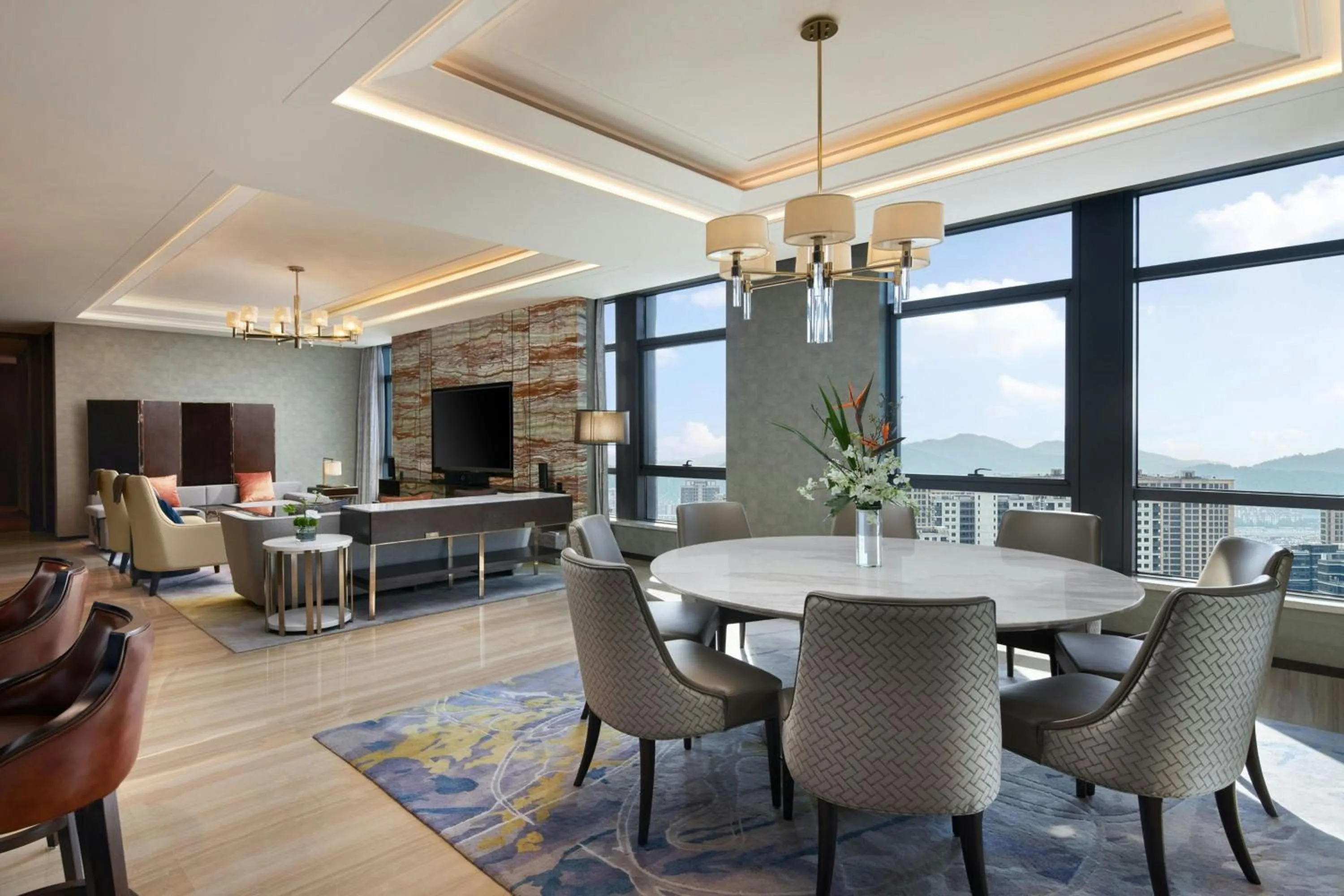 Living room in Grand New Century Hotel, Hangzhou Boao, A Tribute Portfolio Hotel