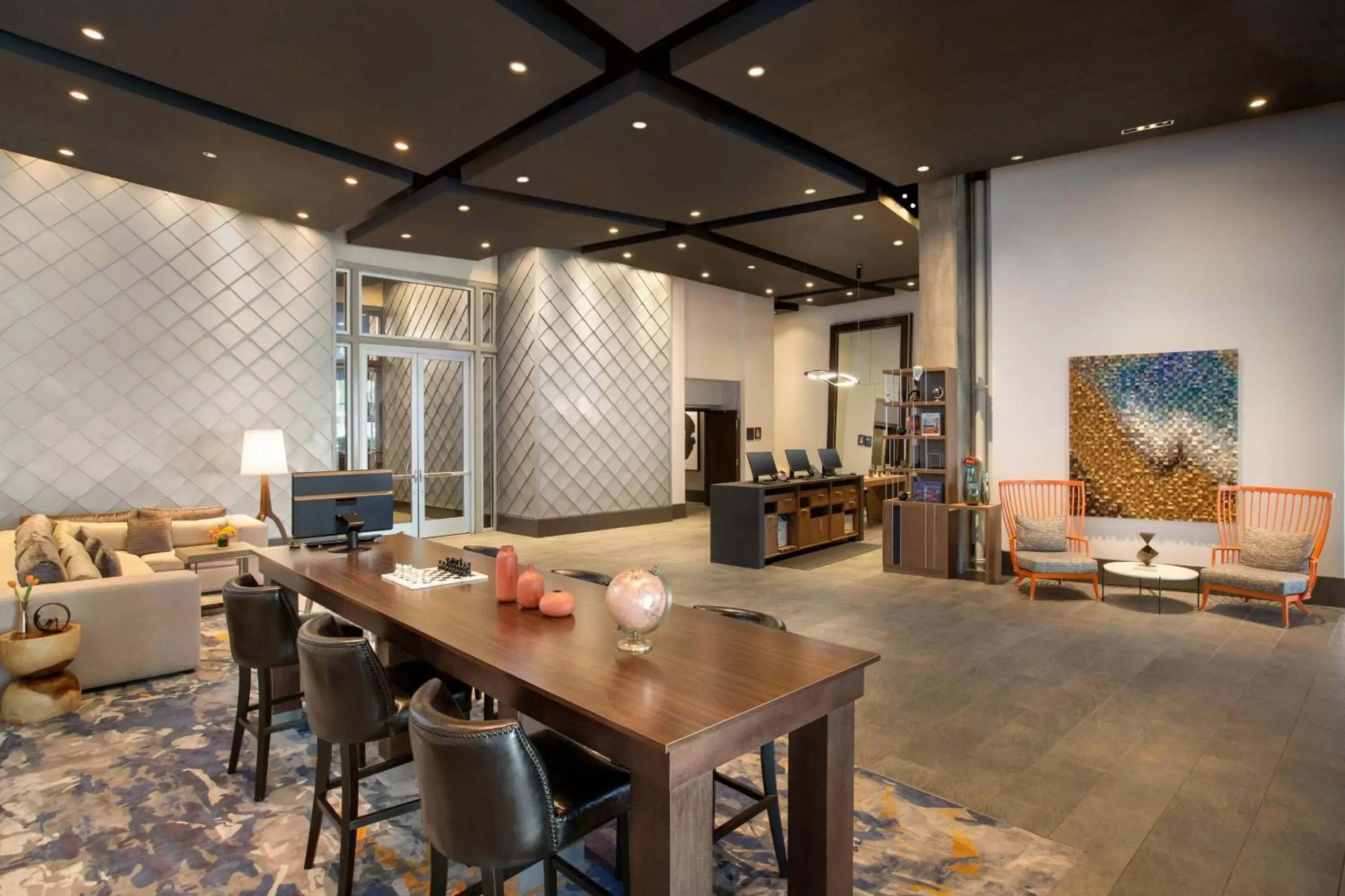 Lobby or reception in Twelve Downtown, Autograph Collection Lobby or reception in Twelve Downtown, Autograph Collection