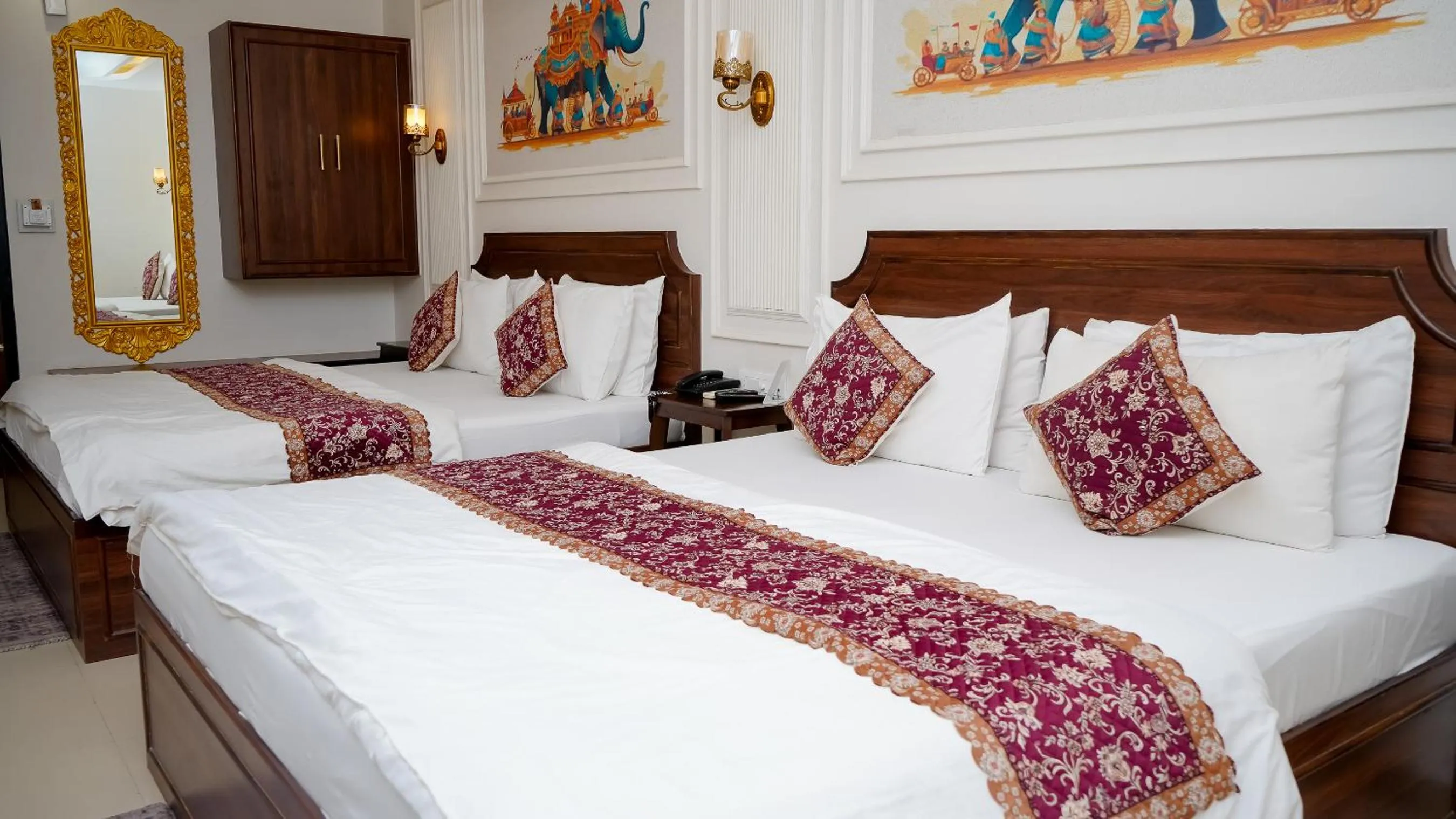 Bedroom, Bed in Hotel Ruby