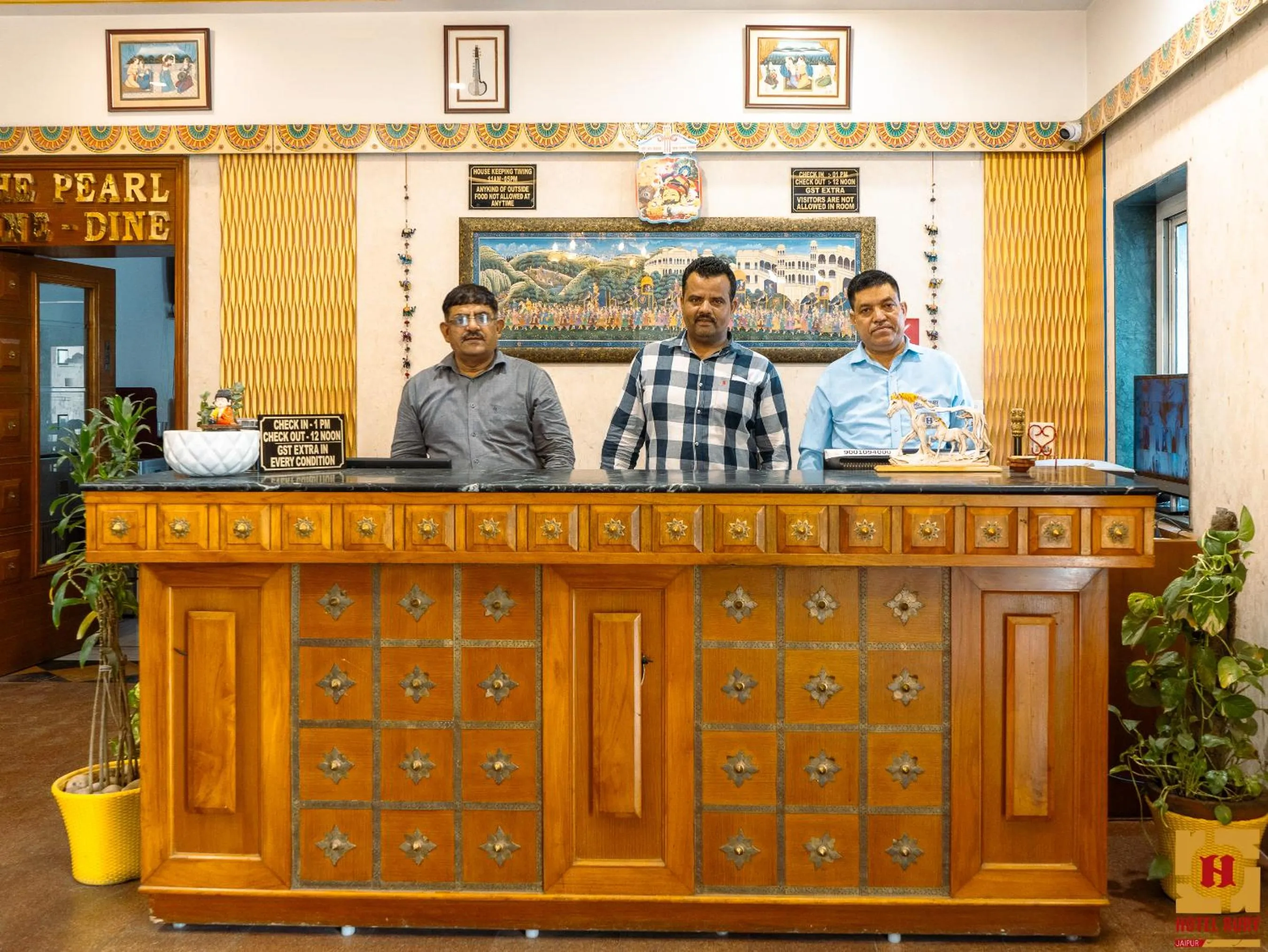 Lobby or reception in Hotel Ruby