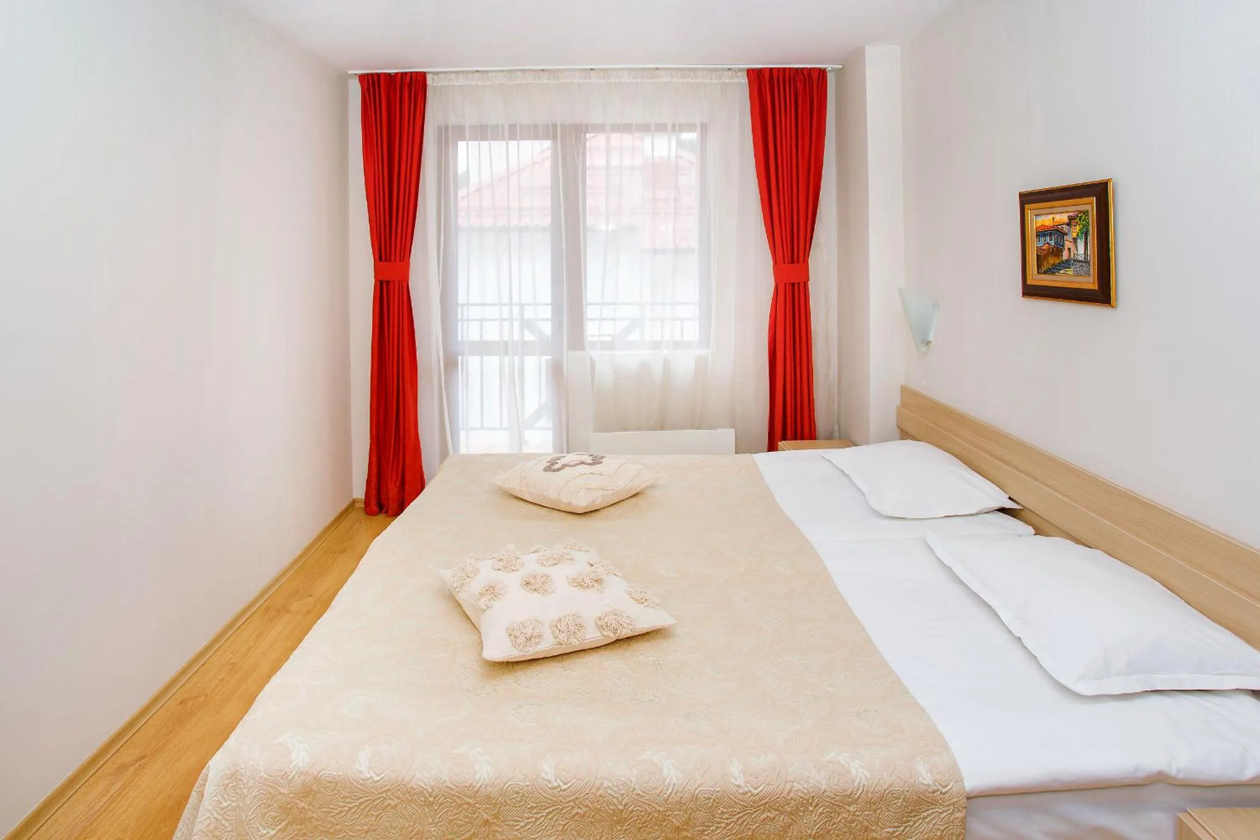 Photo of the whole room, Bed in The Castle Complex