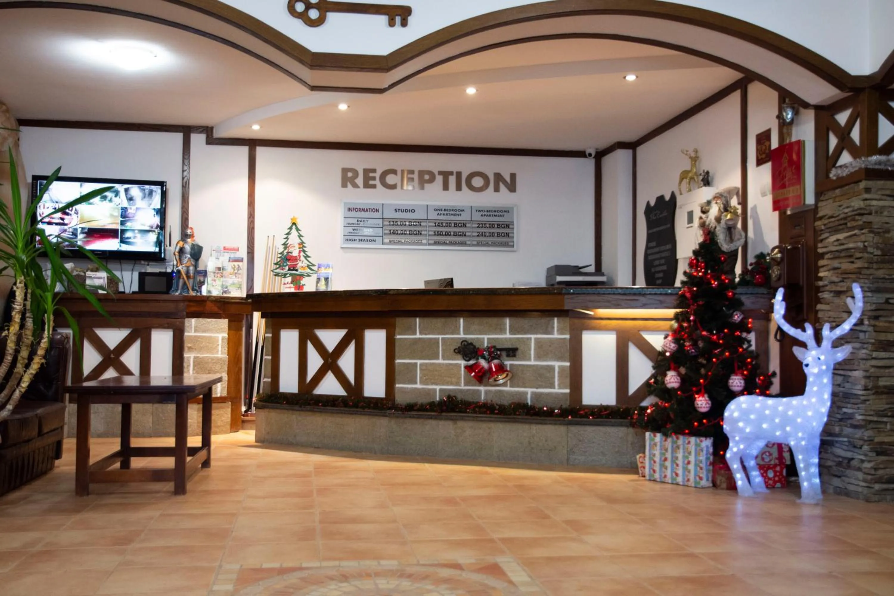 Lobby or reception in The Castle Complex