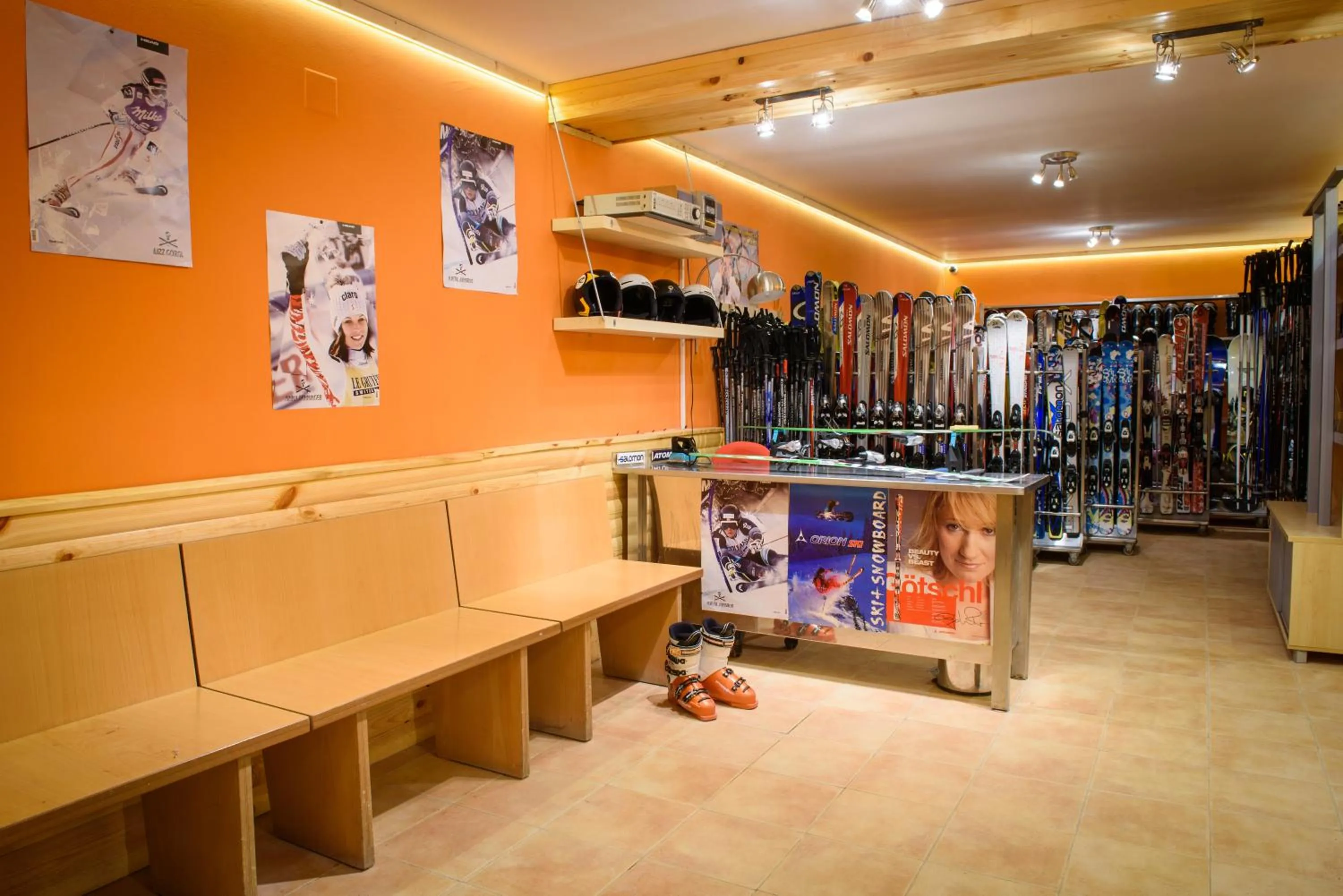 Skiing in The Castle Complex