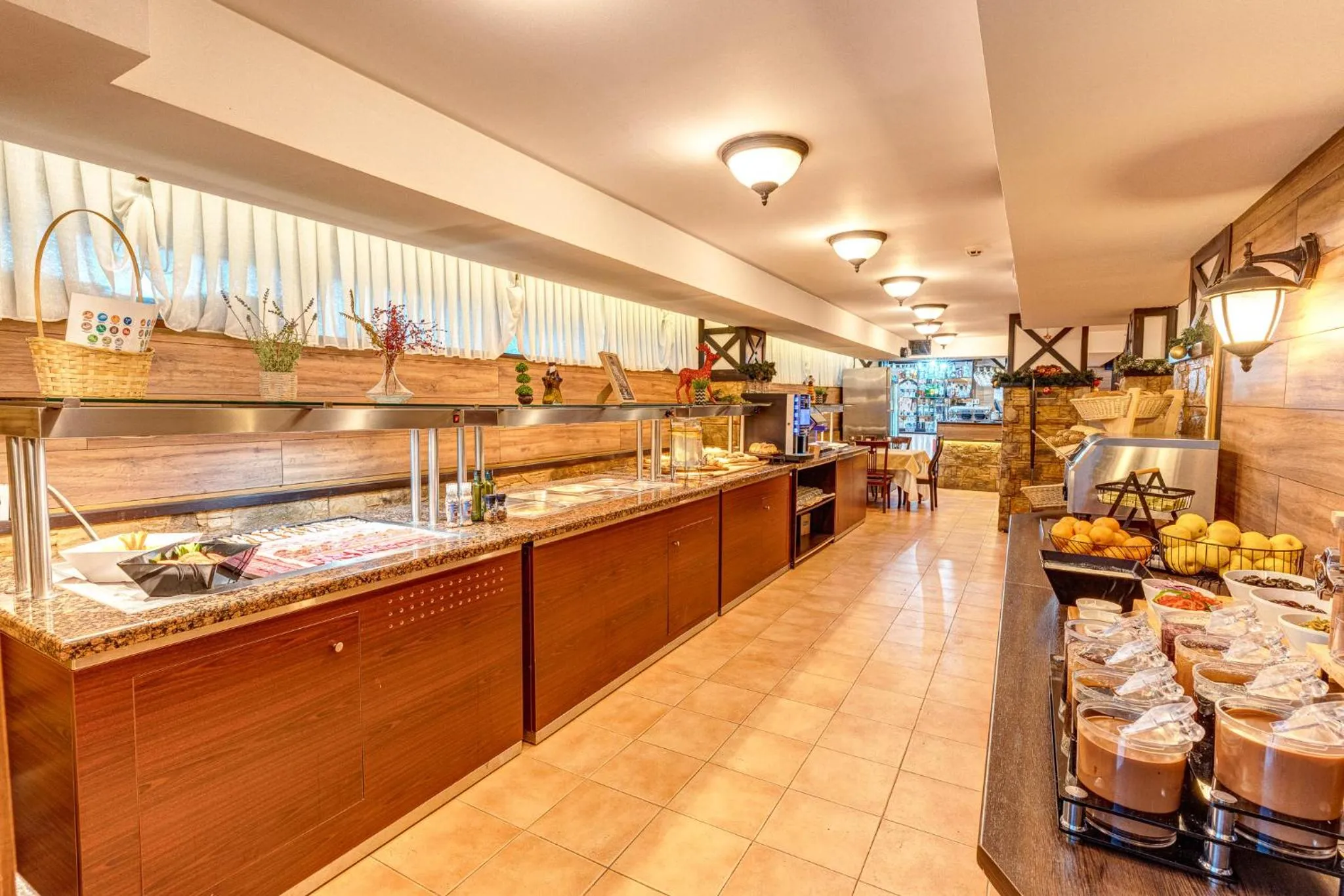 Buffet breakfast in The Castle Complex