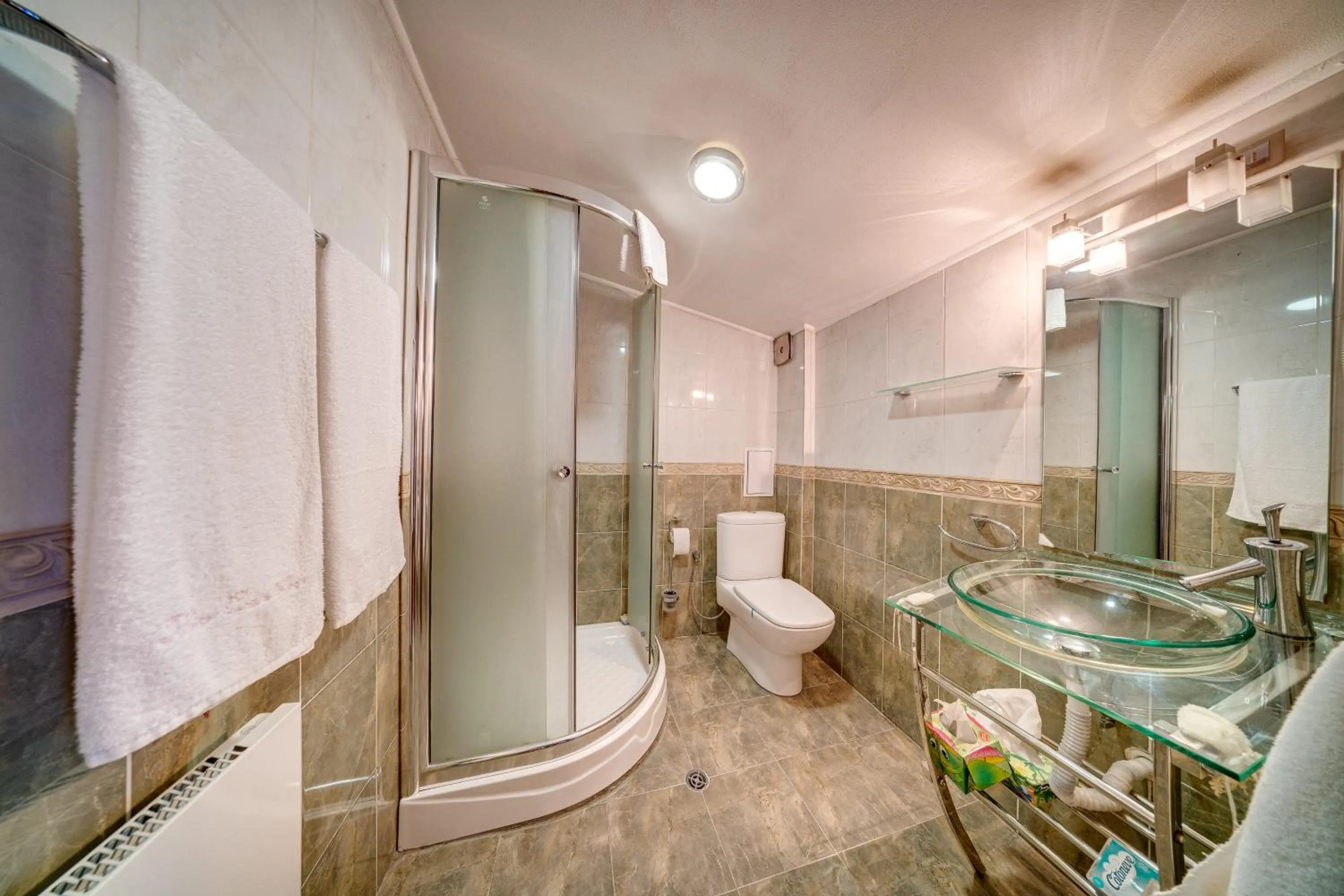 Shower in The Castle Complex