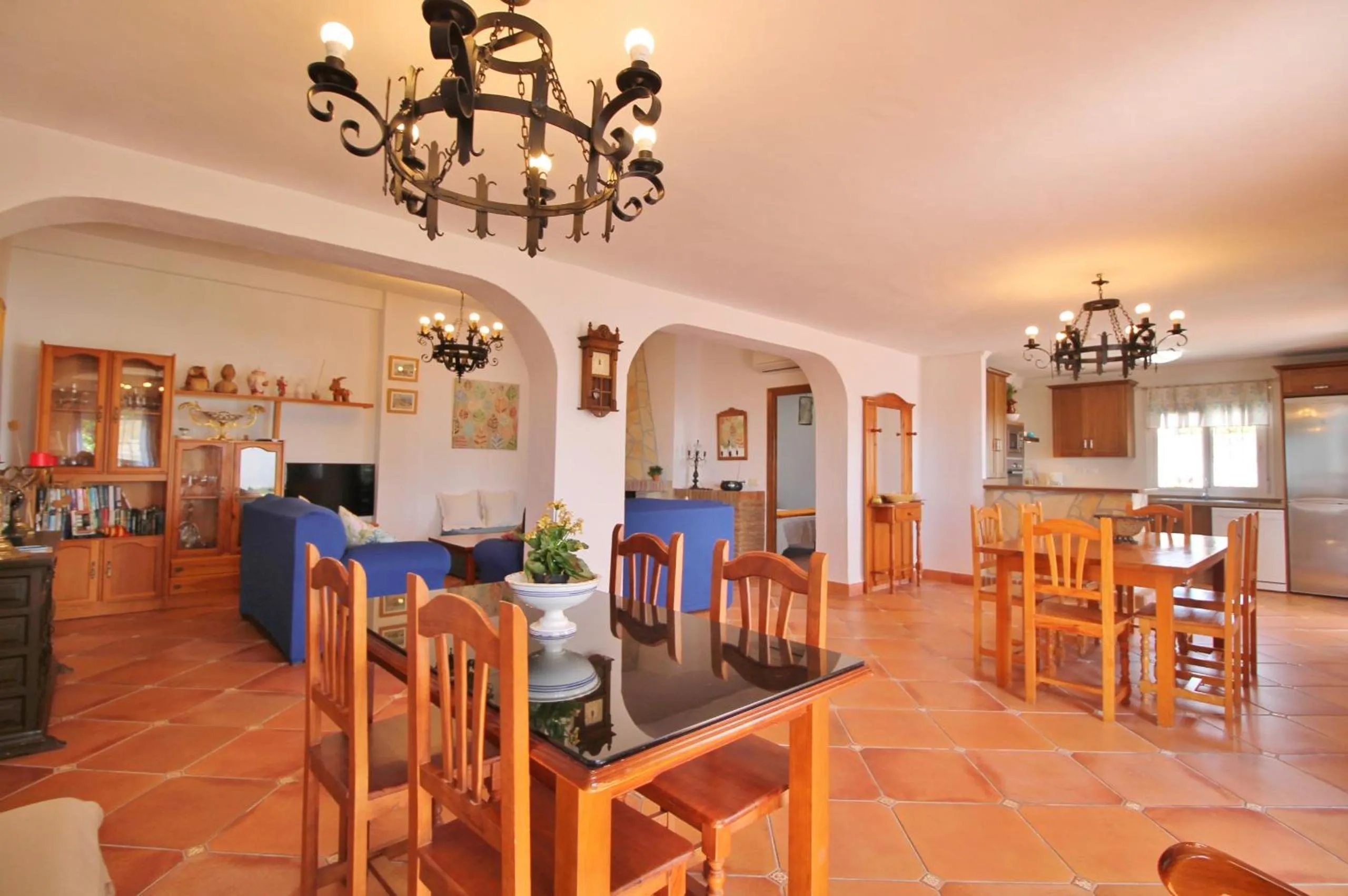 Communal lounge/ TV room in Villa Jeromo SpainSunRentals 1004