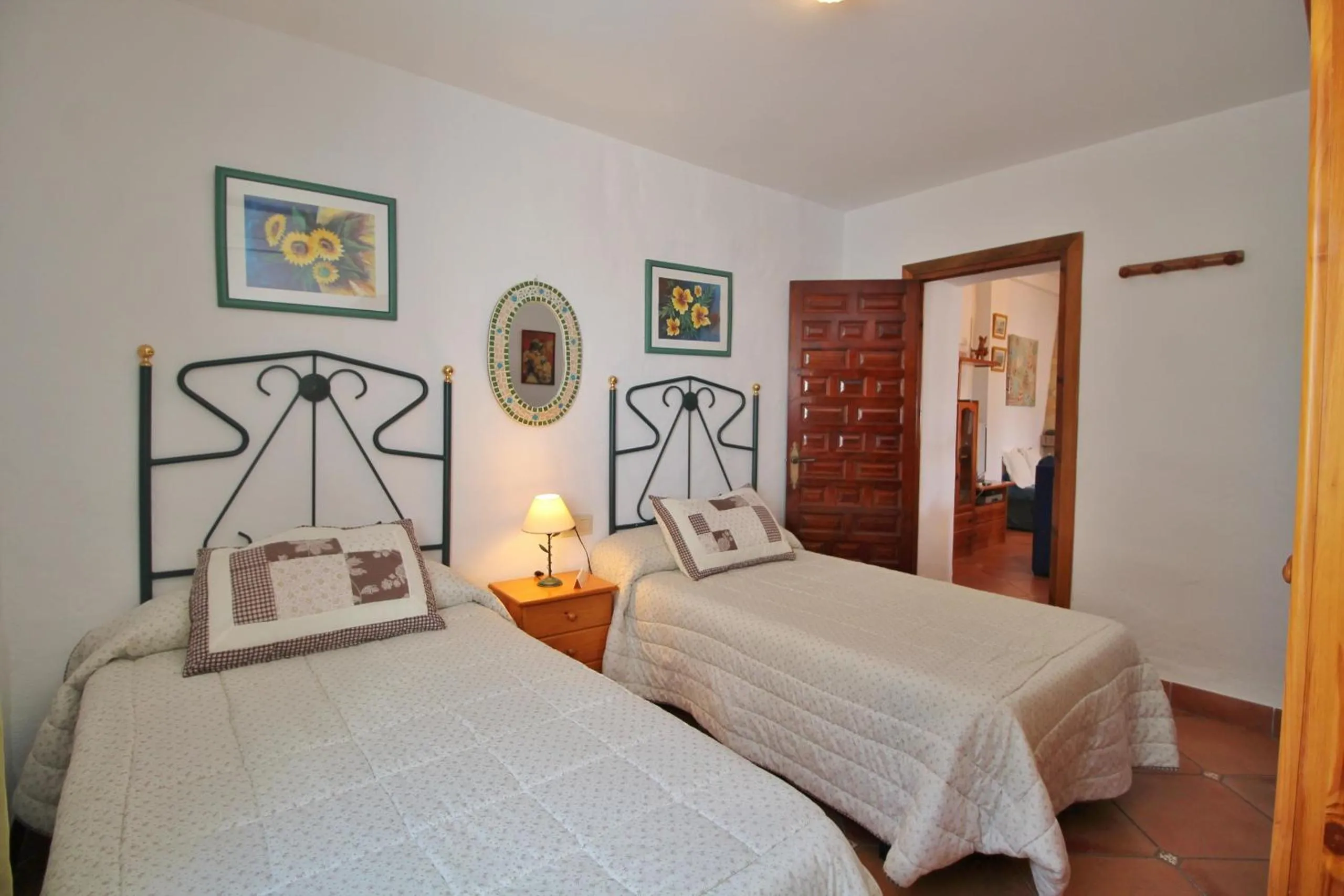 Bed in Villa Jeromo SpainSunRentals 1004
