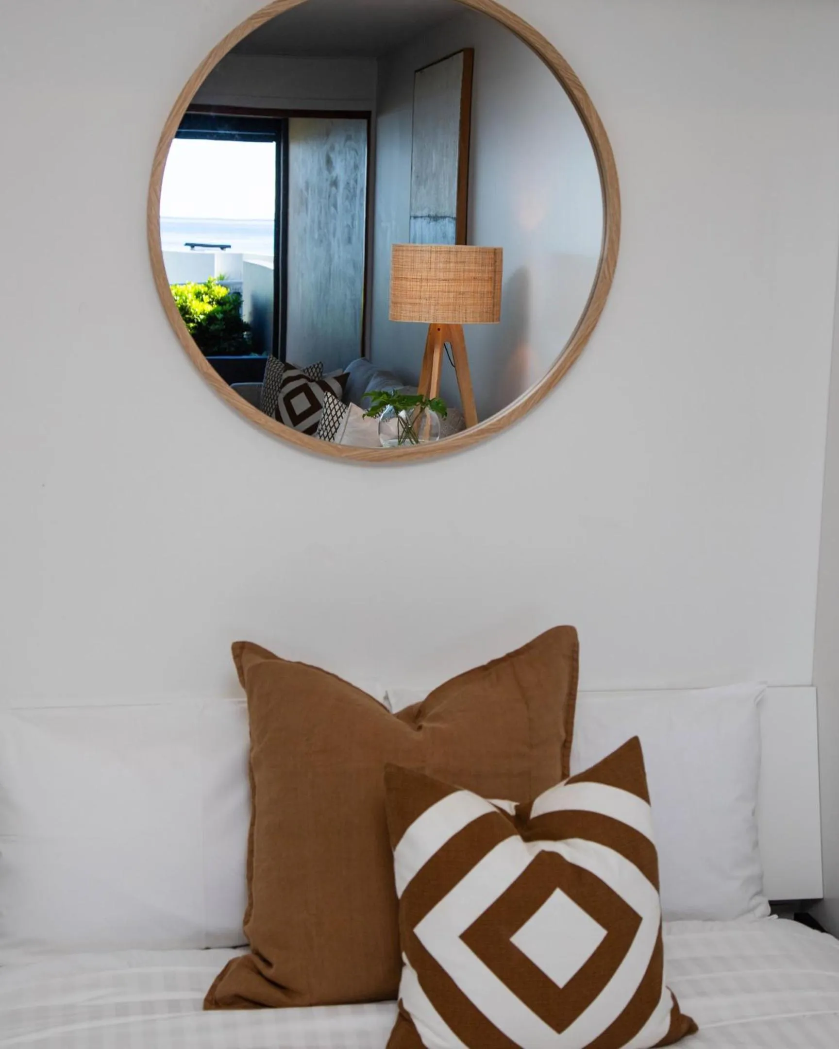 Bed in Lennox Holiday Apartments