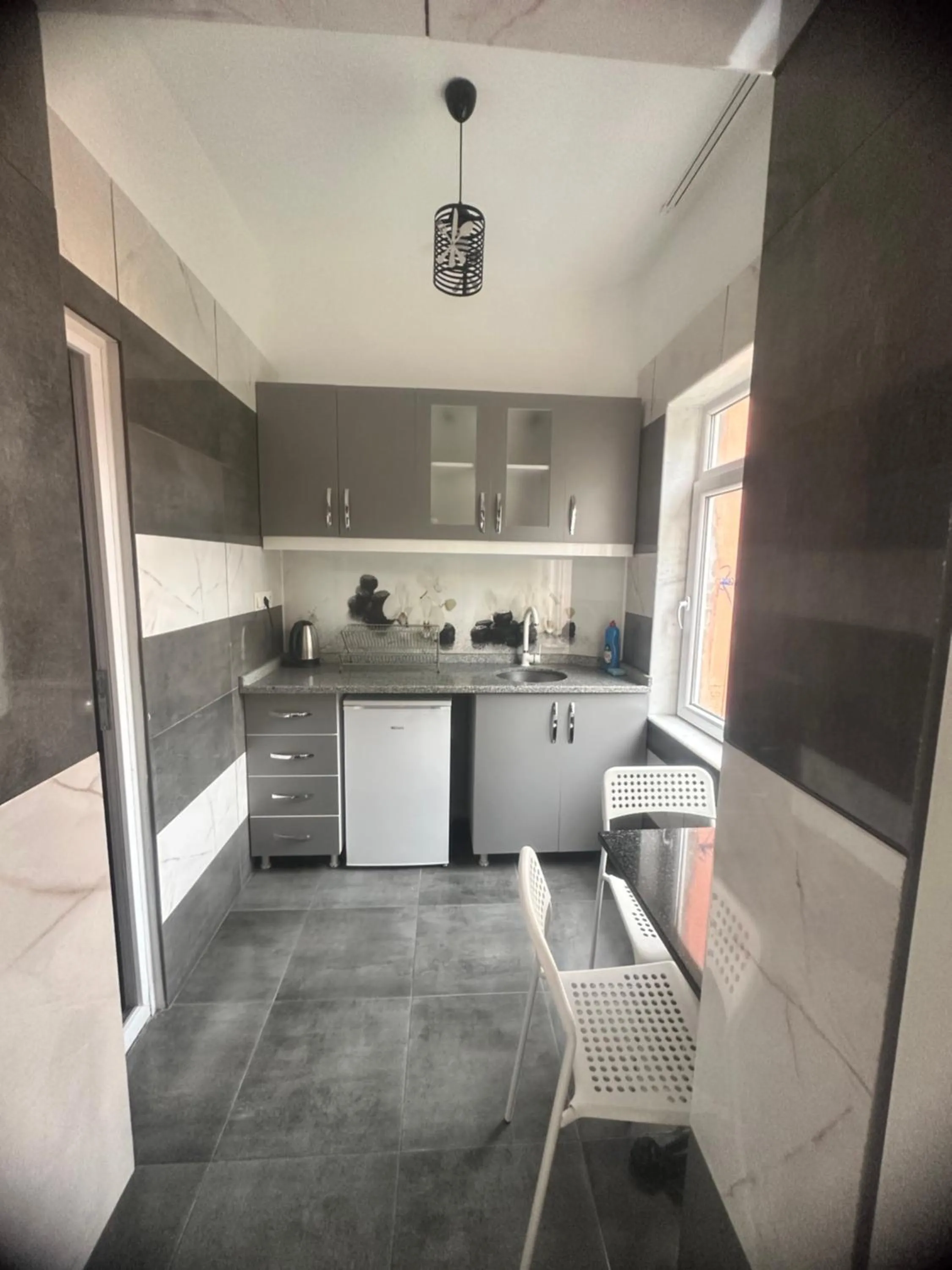 Kitchen or kitchenette in Erkal Pension