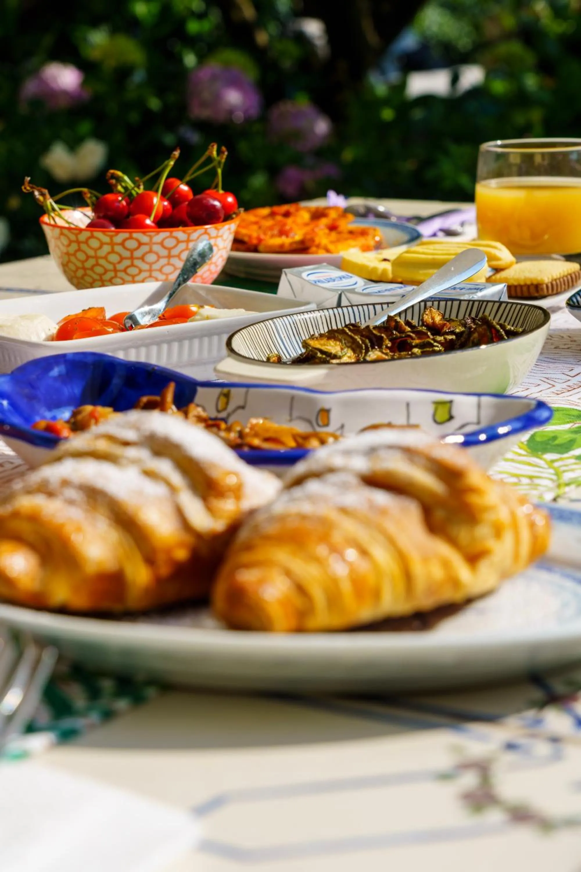 Breakfast in Villa Manning Relais