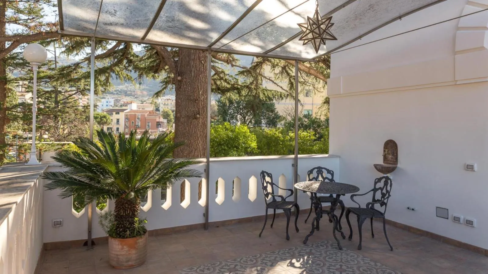 Balcony/Terrace in Villa Manning Relais