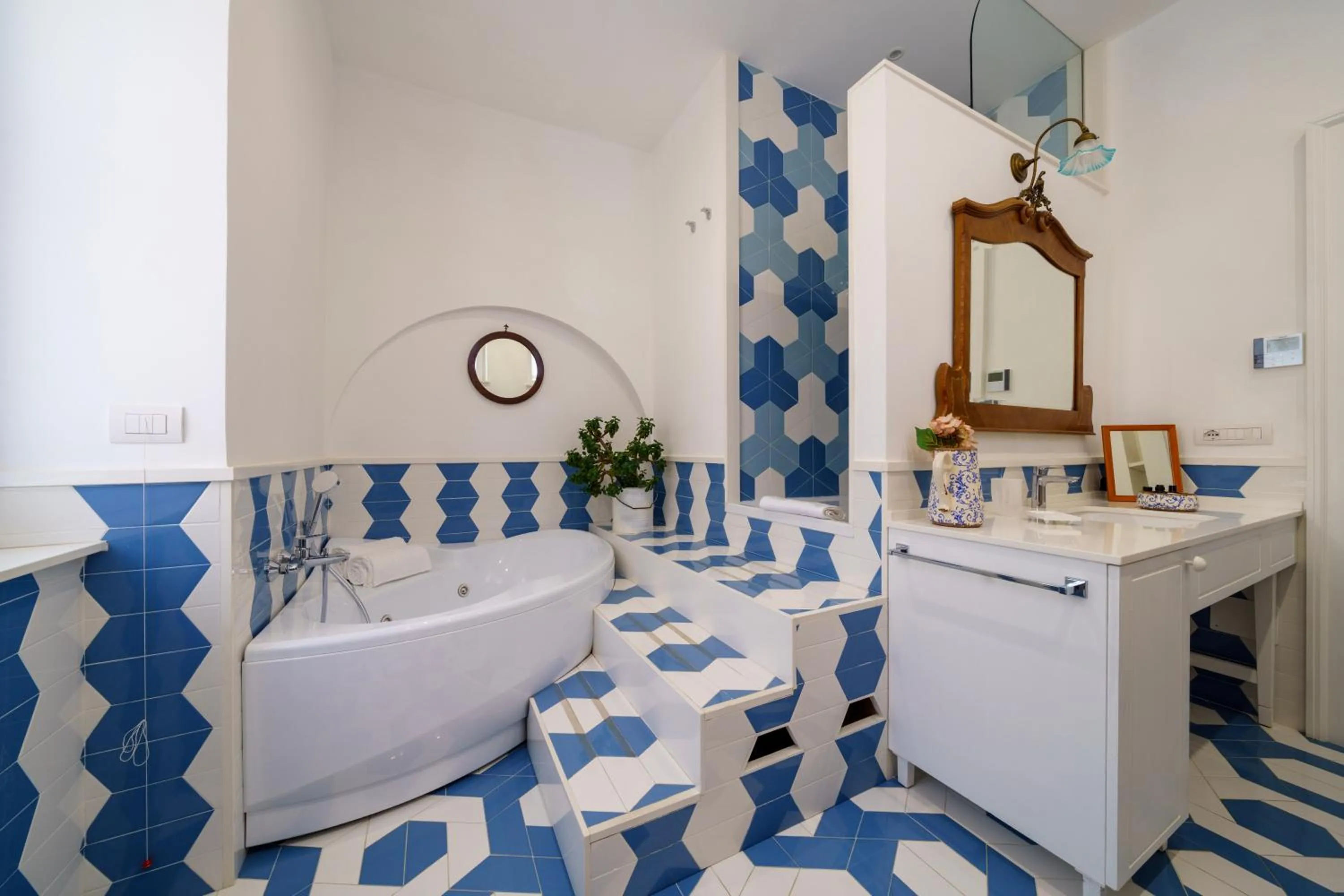 Bathroom in Villa Manning Relais