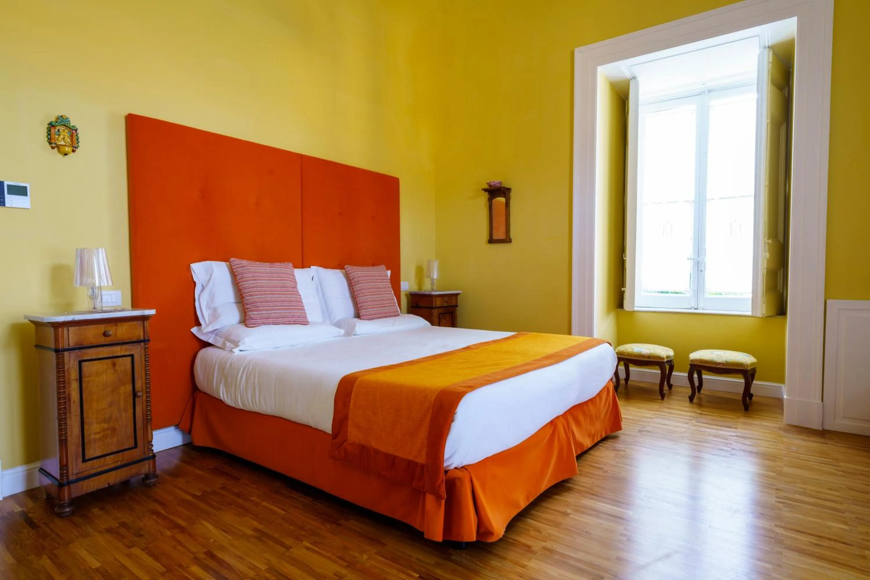 Bed in Villa Manning Relais