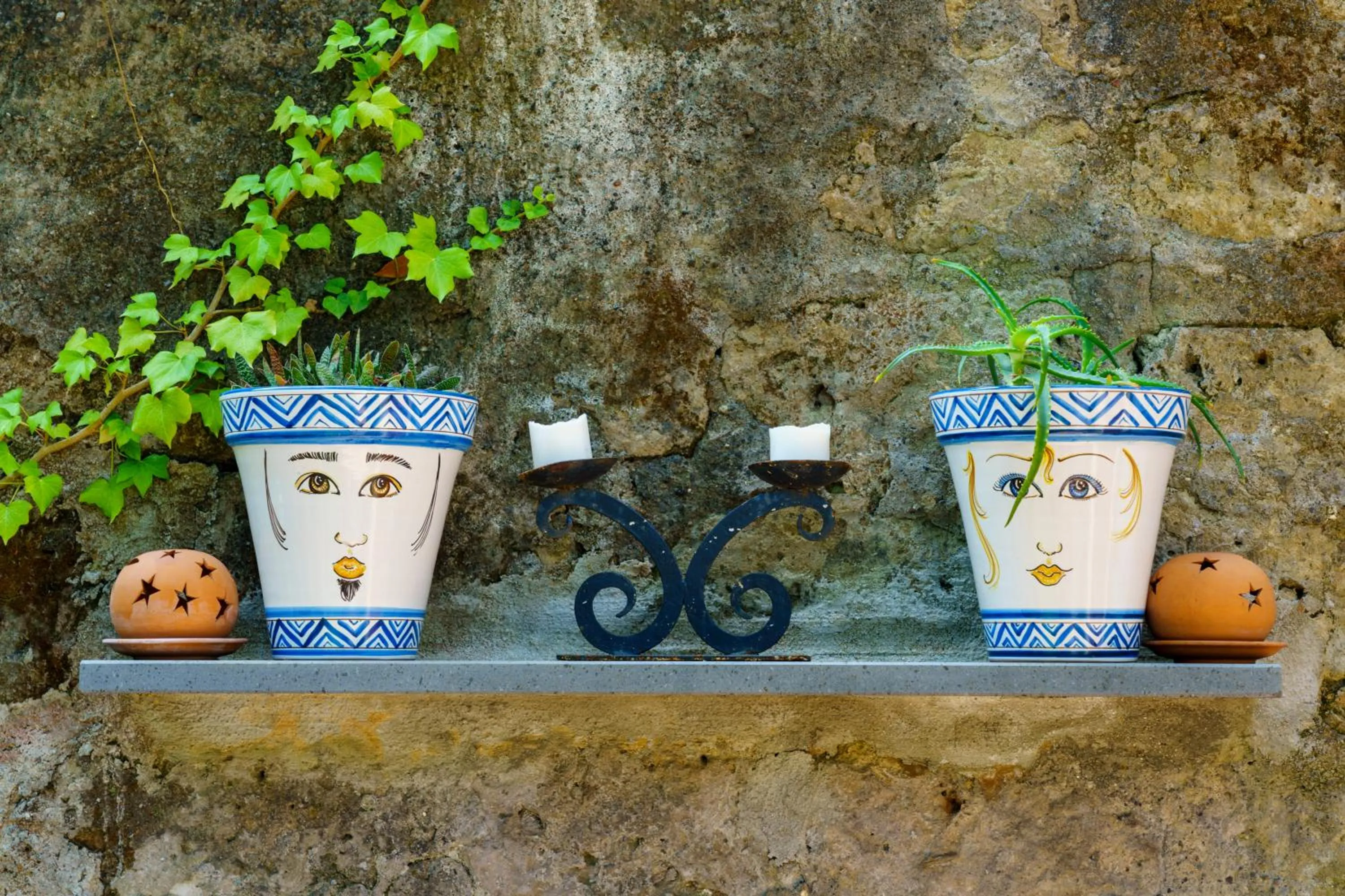 Garden in Villa Manning Relais